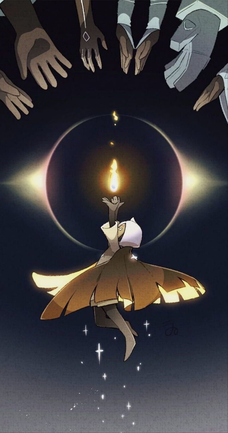 800x1519 Sky children, light, sky children of light, HD phone wallpaper