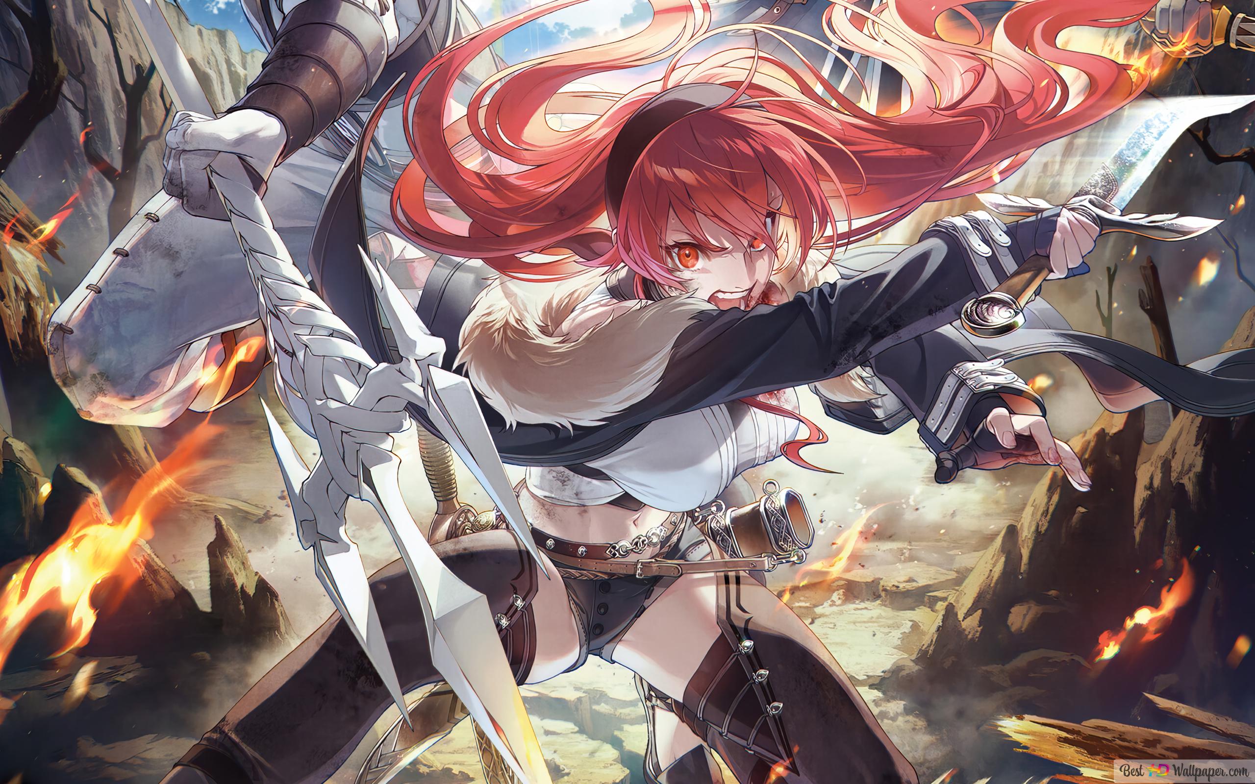 2560x1600 Mushoku Tensei: Jobless Reincarnation.. Eris Boreas Greyrat 4K wallpaper download