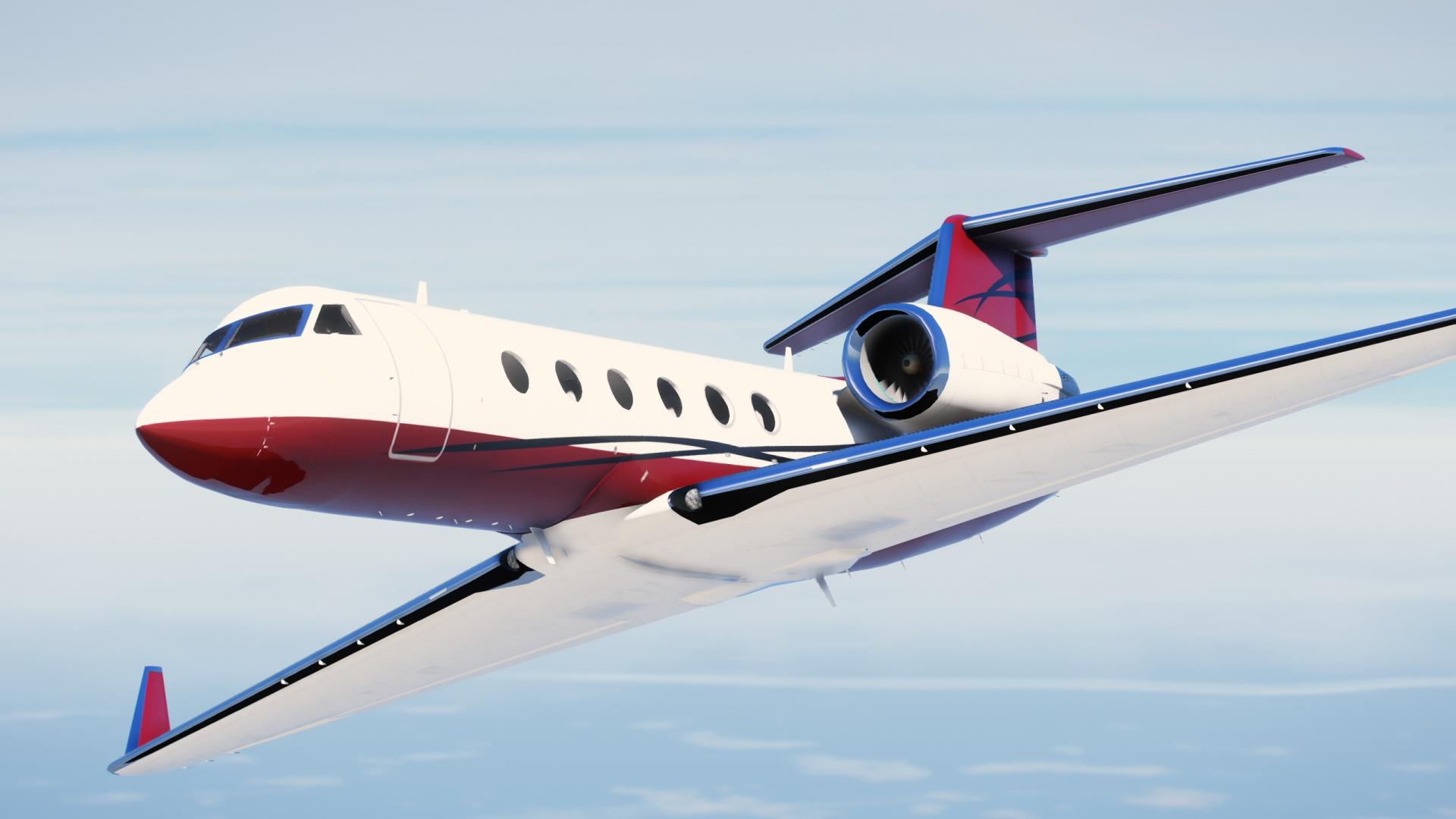 1920x1080 Gulfstream IV Private Jet [Add On]