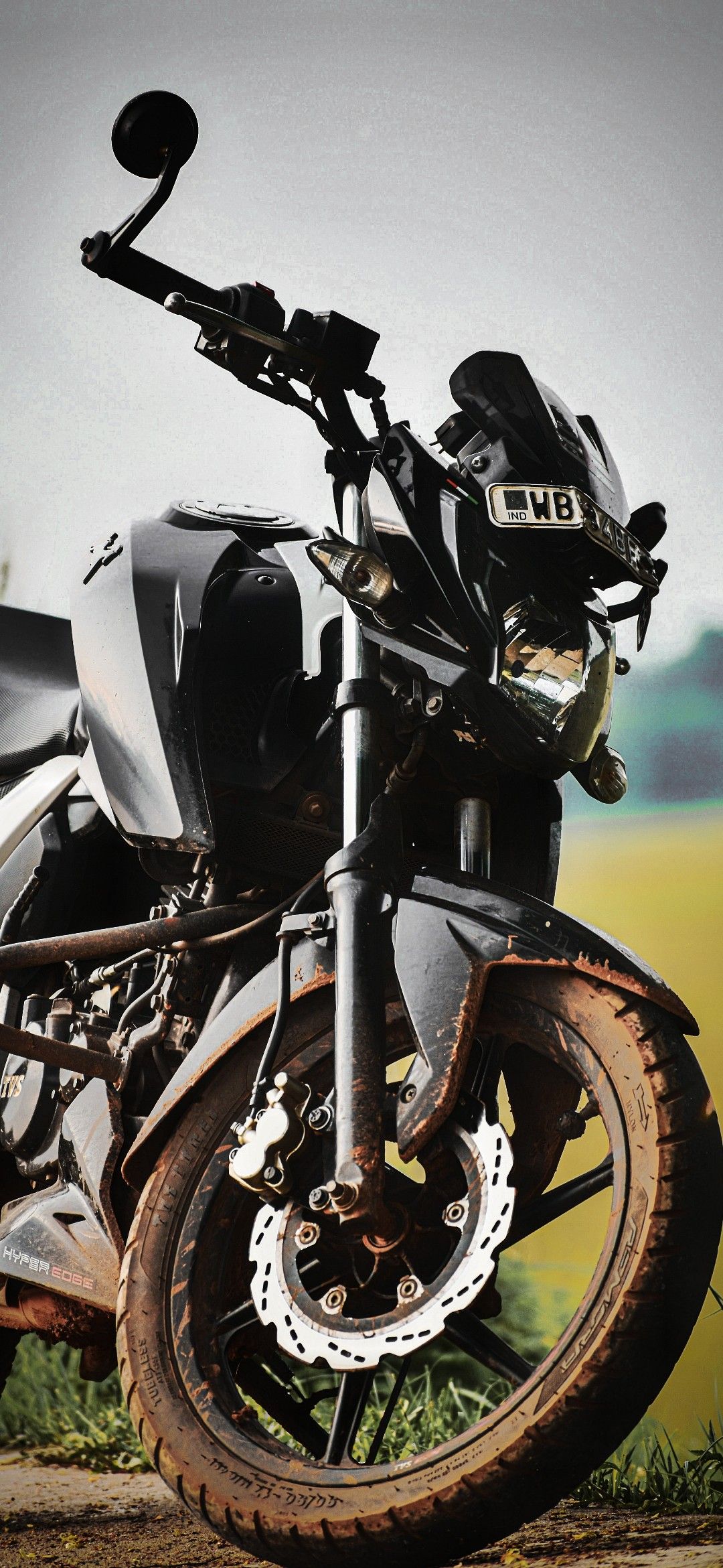 1080x2341 TVs Apache RTR 4v Wallpaper Download