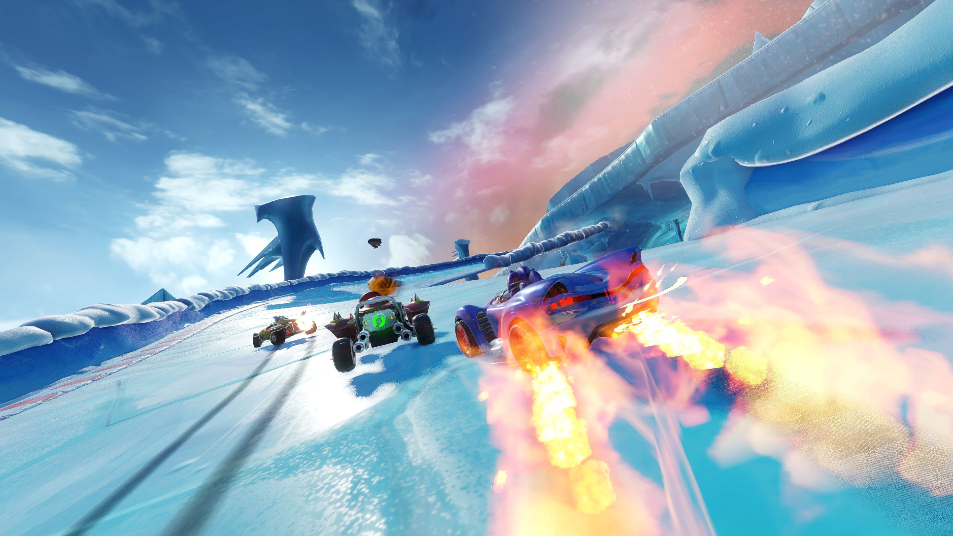 3840x2160 Team Sonic Racing Wallpaper in Ultra HDK