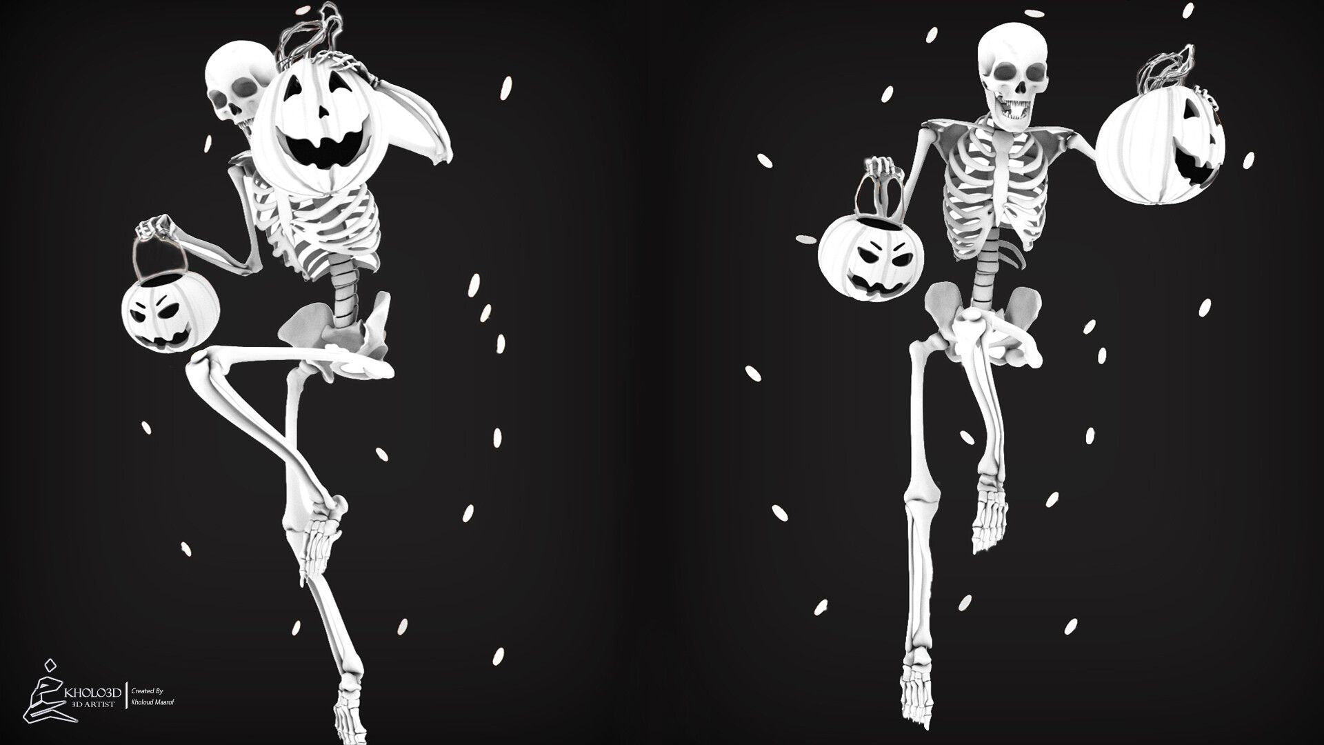 1920x1080 Scary Skeleton