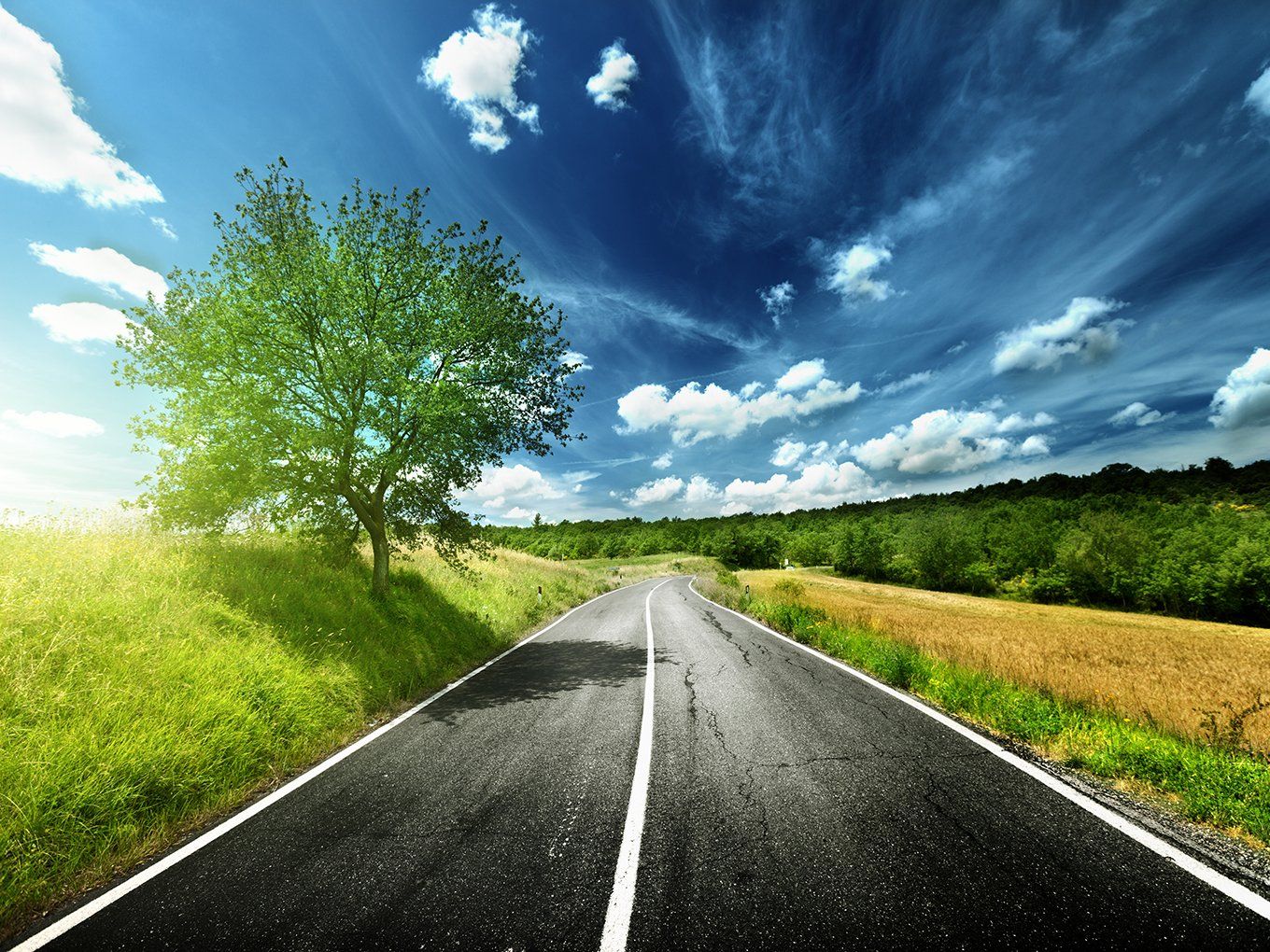 Sunny Road Wallpapers - Top Free Sunny Road Backgrounds - WallpaperAccess