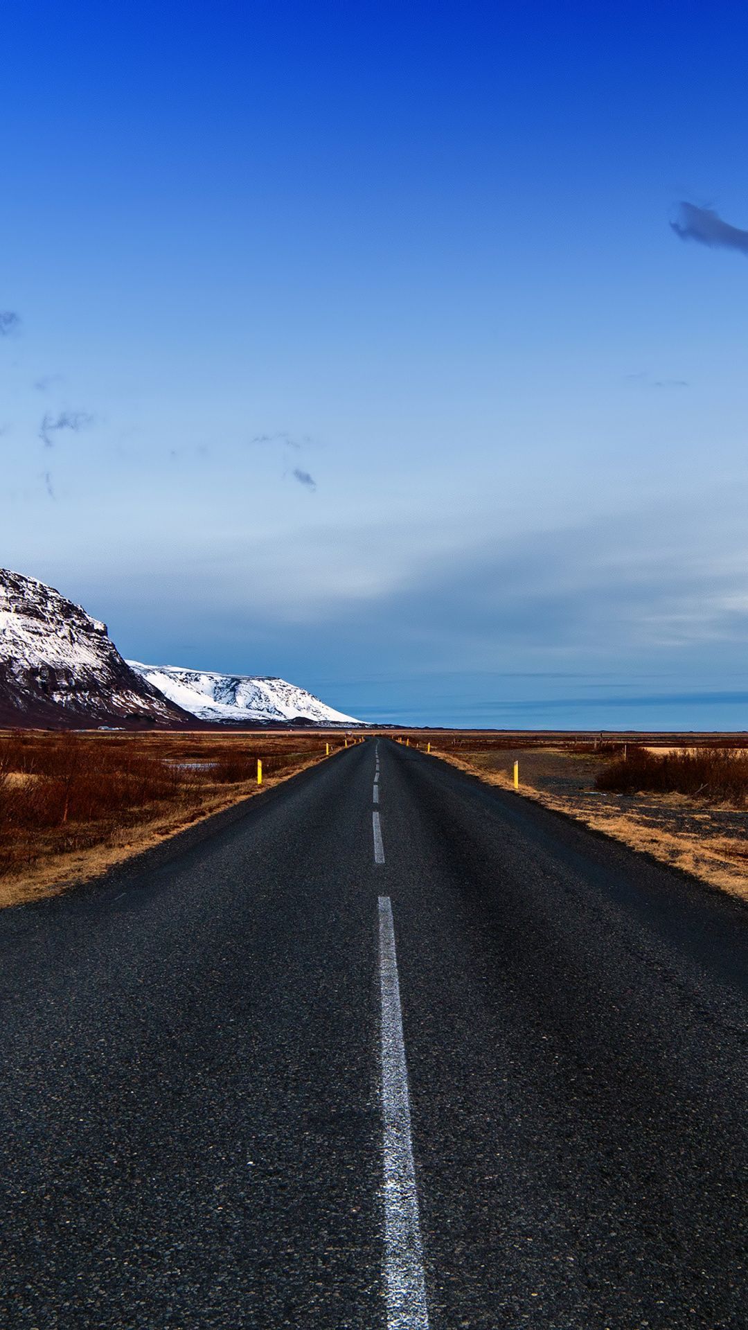 1080x1920 Road, landscape, blue sky, sunny day, Iceland wallpaper. Landscape, Iceland landscape, Iceland wallpaper