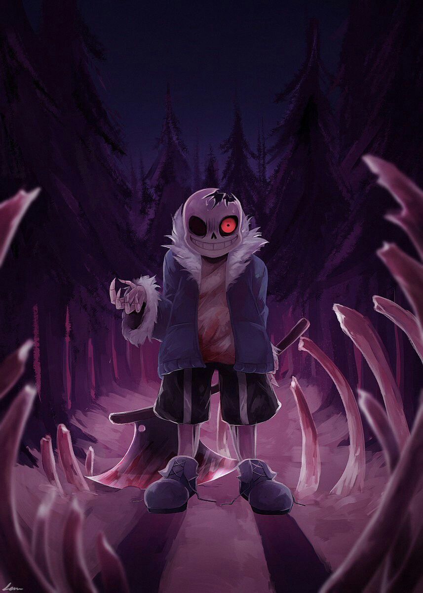 857x1200 Bloody Desires; Horrortale!Sans X Reader.. 54