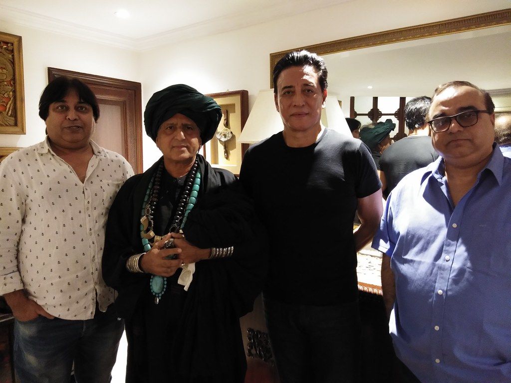 1024x768 With Mr Danny Denzongpa Raj Kumar Santoshi ji and Maneesh