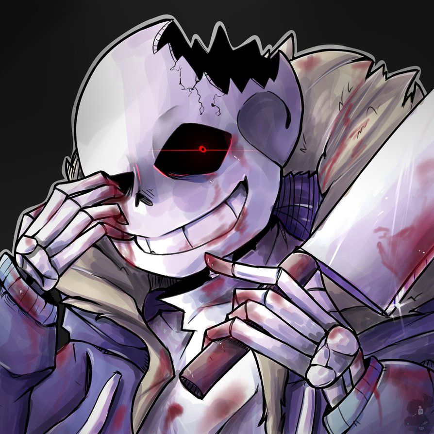 894x894 Horrortale Sans. Team Hope and Void fandon