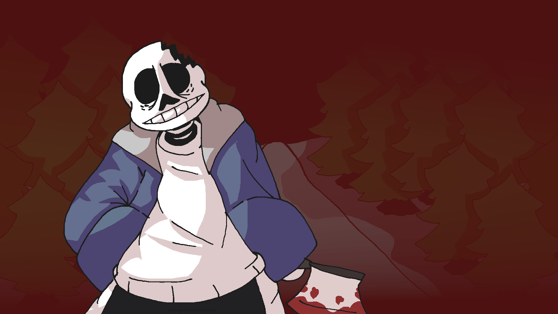 1920x1080 Horror Sans