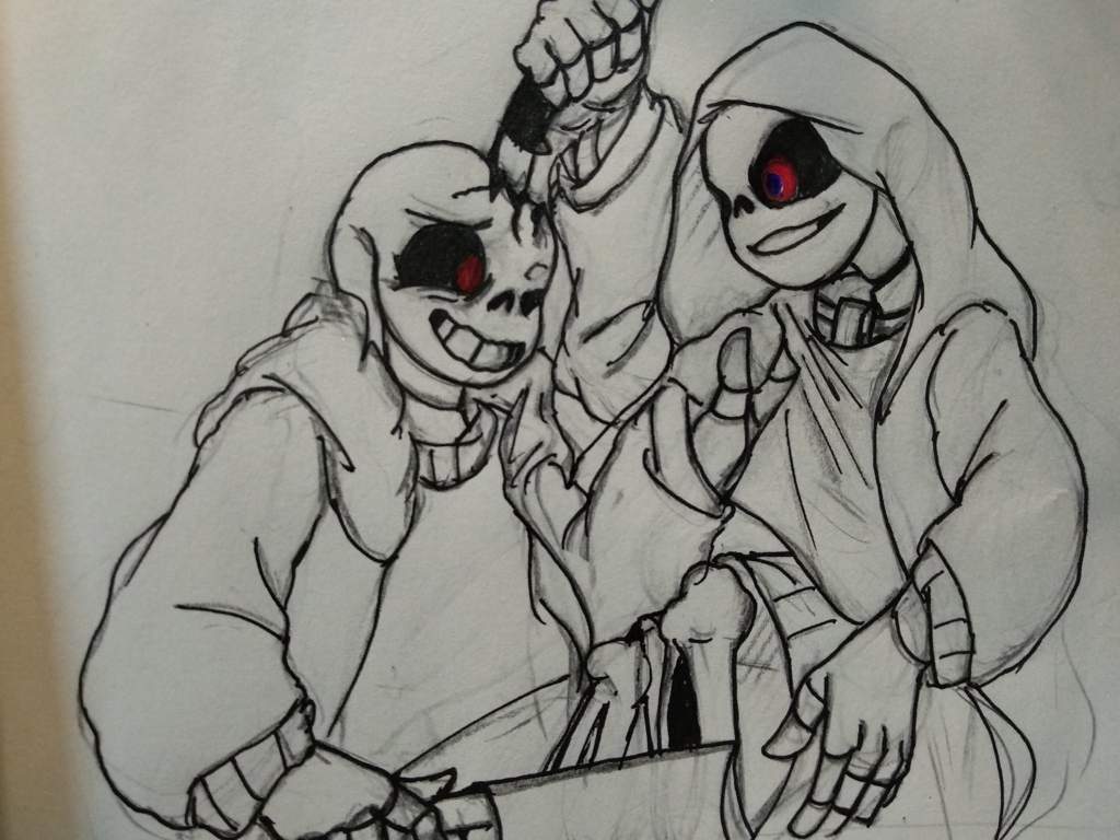 1024x768 Murder!Sans◎Horror!Sans. Undertale AUs Amino
