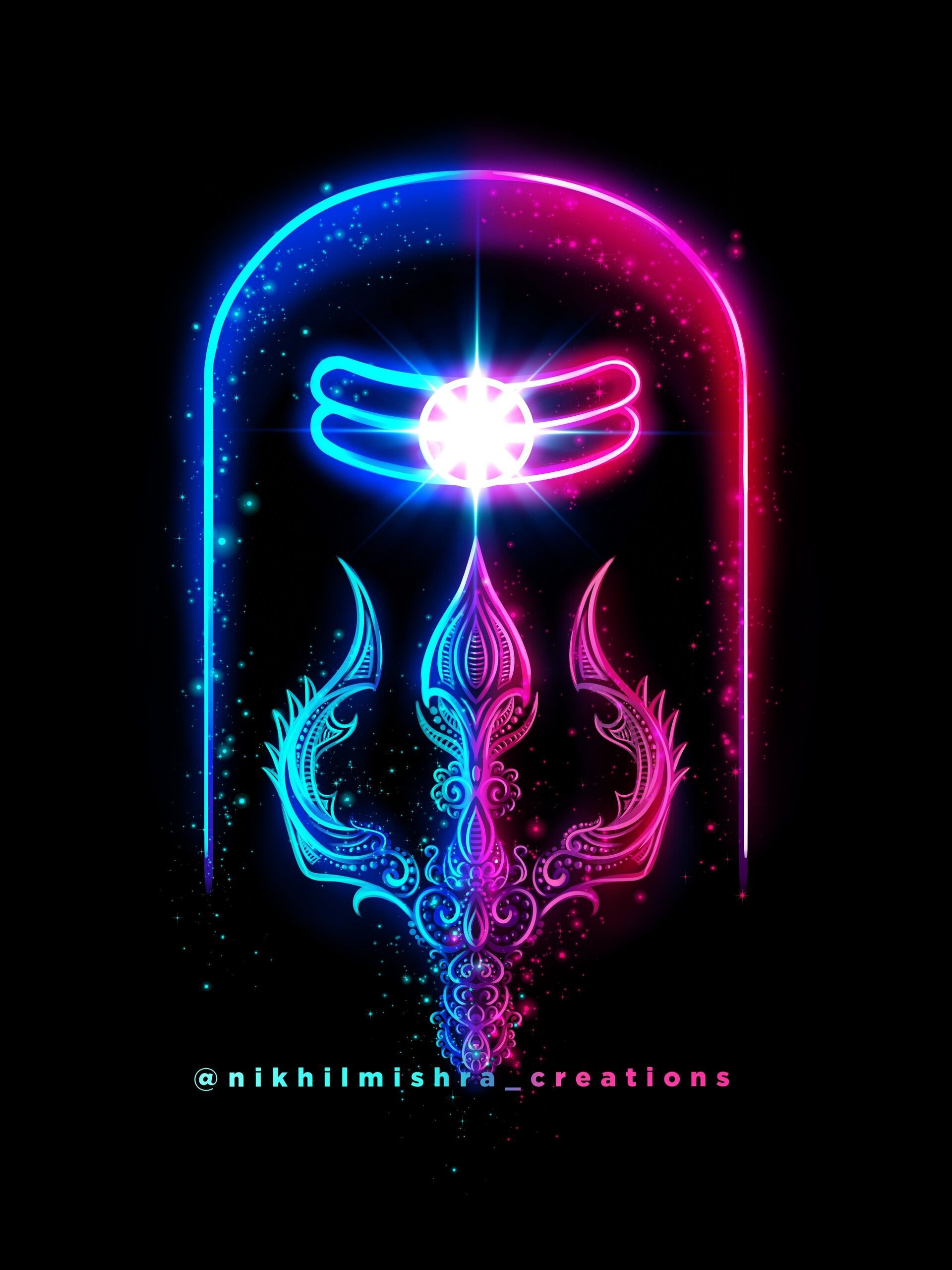 1920x2560 Shivling digital art Shiv ji digital painting.co. Galaxies wallpaper, Digital painting, Facebook cover image wallpaper