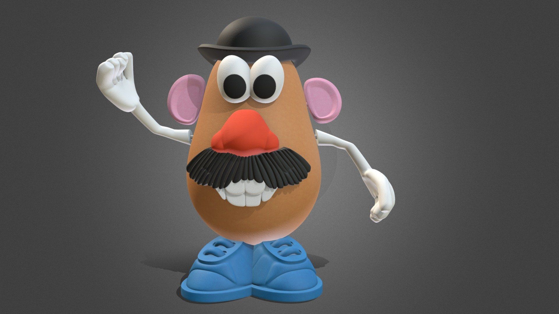 1920x1080 Mr Potato Head model by vinnyhaw [46a3b6e]