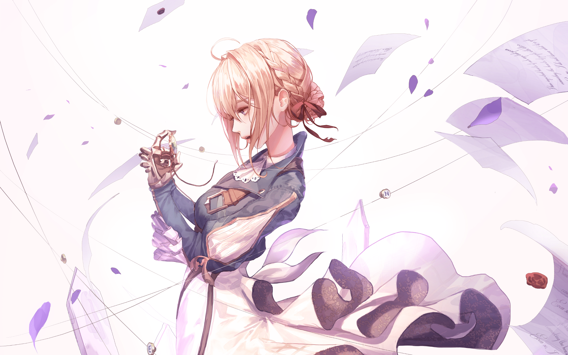 Violet Evergarden 4k Ultra HD Wallpaper by 蛙也