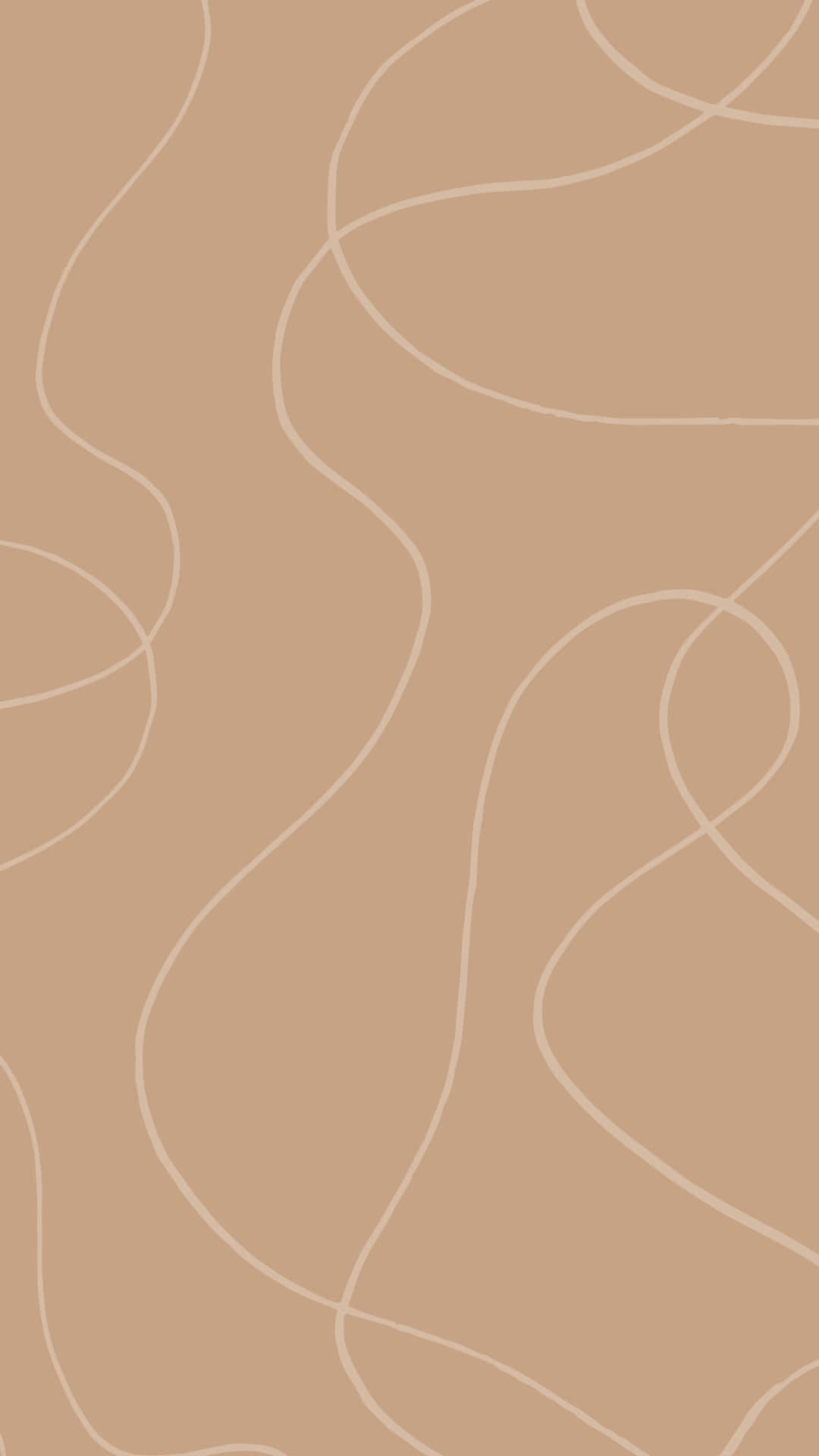 1080x1920 Download Nature at its most simple brown minimalist winter wonderland. Wallpaper