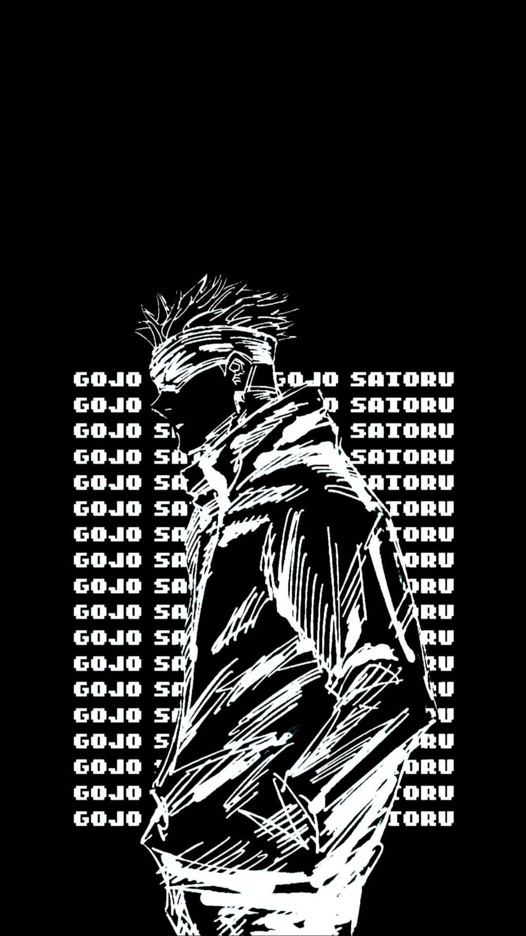 1080x1920 Download Jujutsu Kaisen Gojo Dark Aesthetic Anime Wallpaper