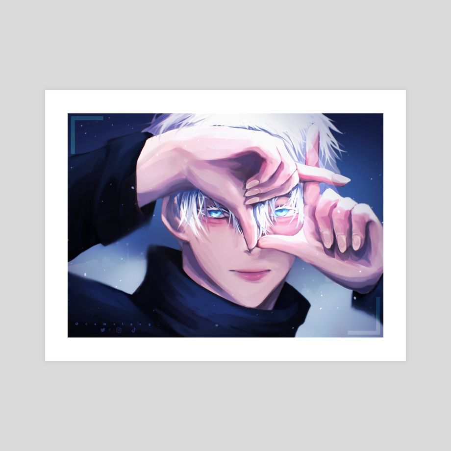 920x920 Gojo Satoru Eye, an art print