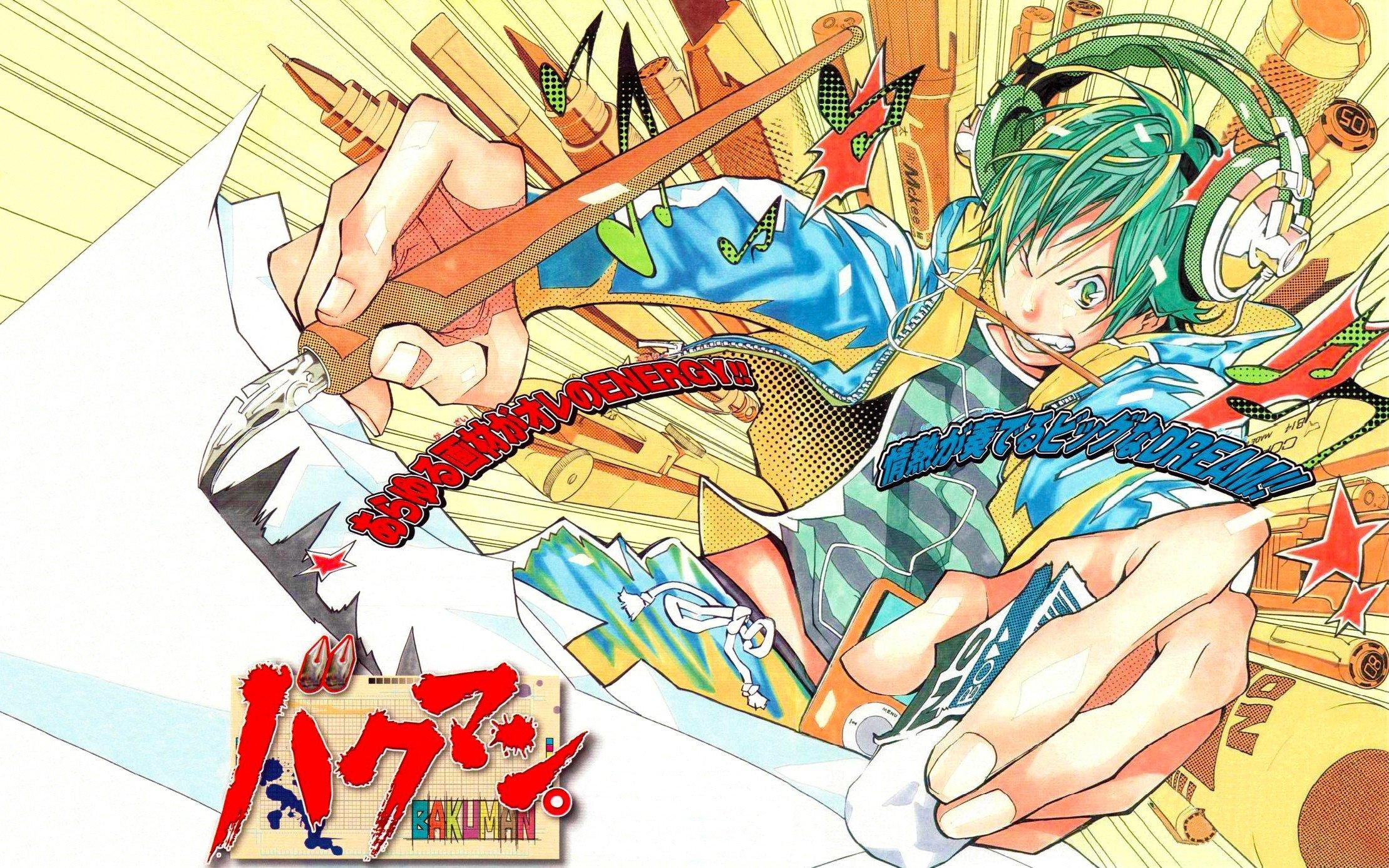 Best of Bakuman Wallpapers -2219x1387 Bakuman, Moritaka Mashiro HD Wallpaper / Desktop and Mobile Image