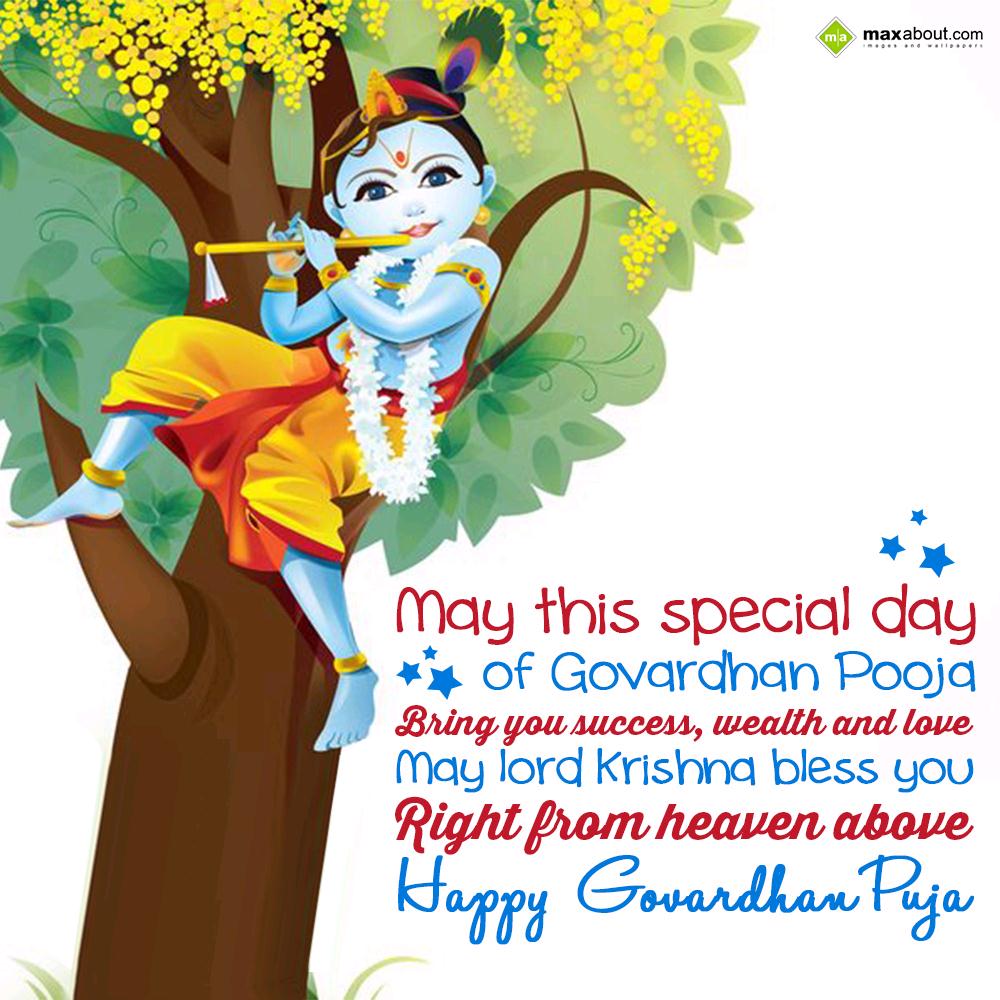 1000x1000 Govardhan Puja Wishes, HD Image, Greetings And Messages