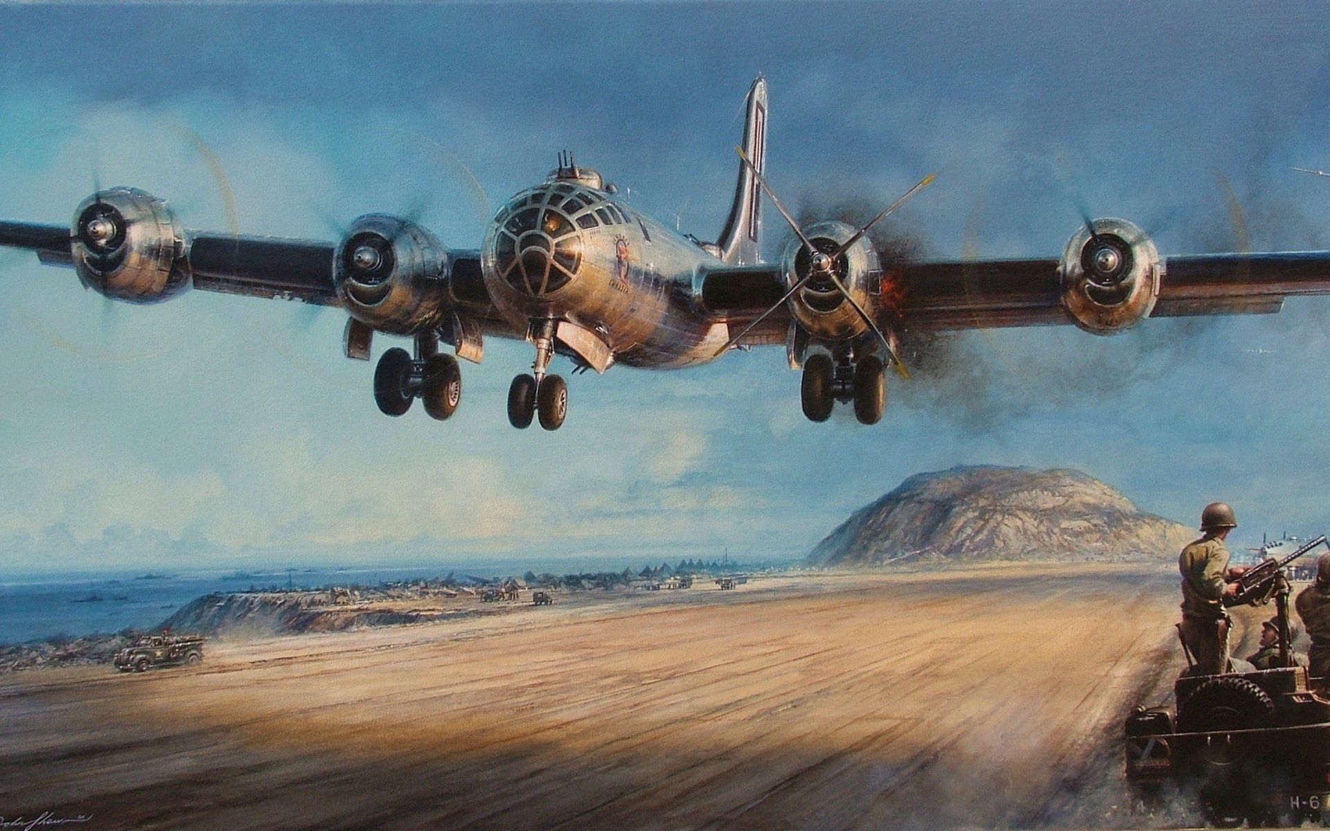 1920x1200 Military Boeing B 29 Superfortress HD Wallpaper By John Shaw
