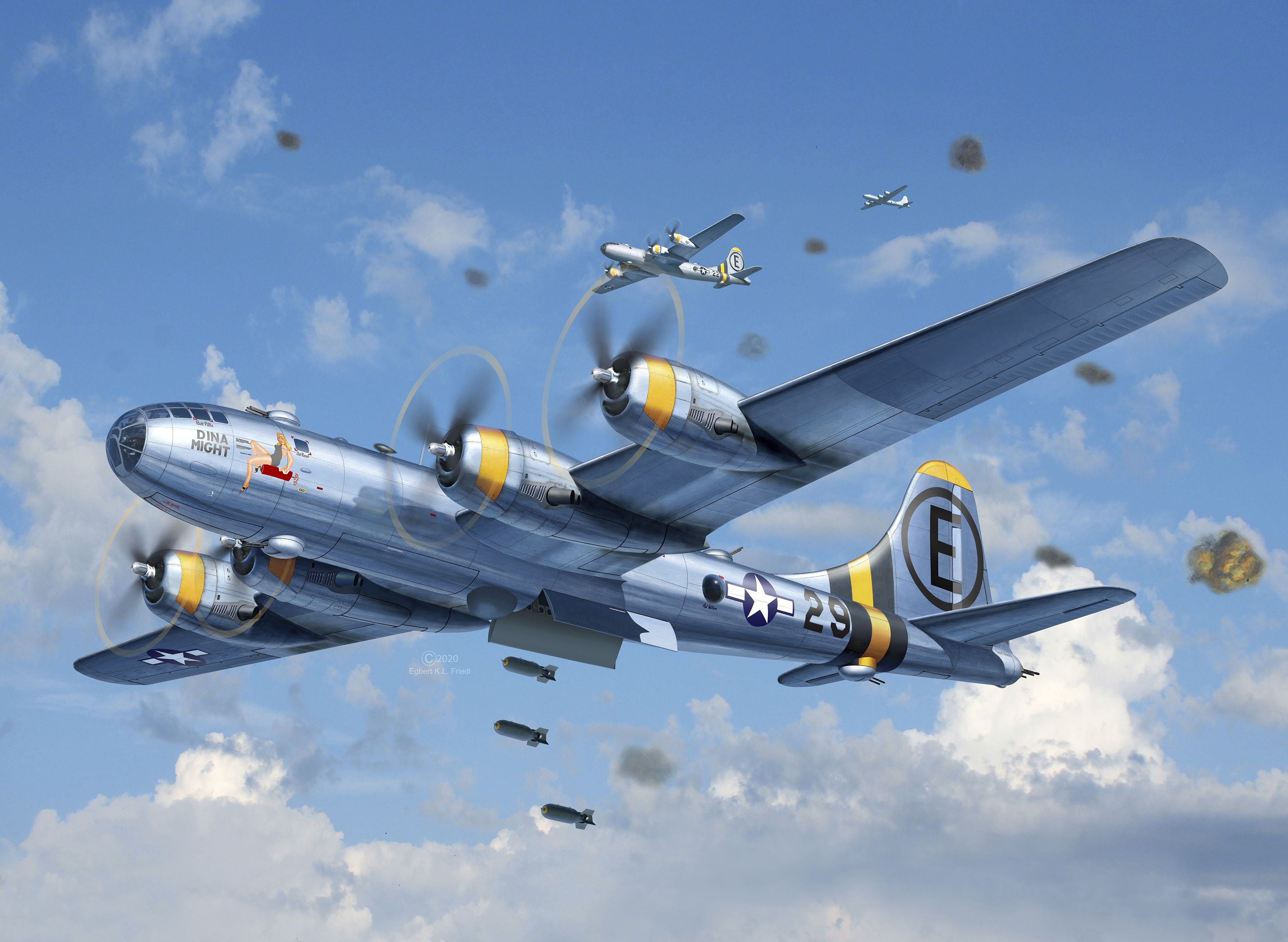 3543x2591 Military Boeing B 29 Superfortress HD Wallpaper