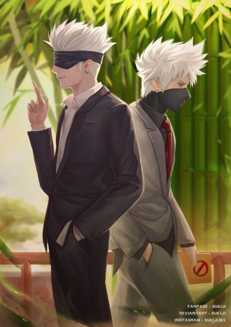 752x1063 GOJO / KAKASHI. Personagens de anime, Anime, Fanarts anime