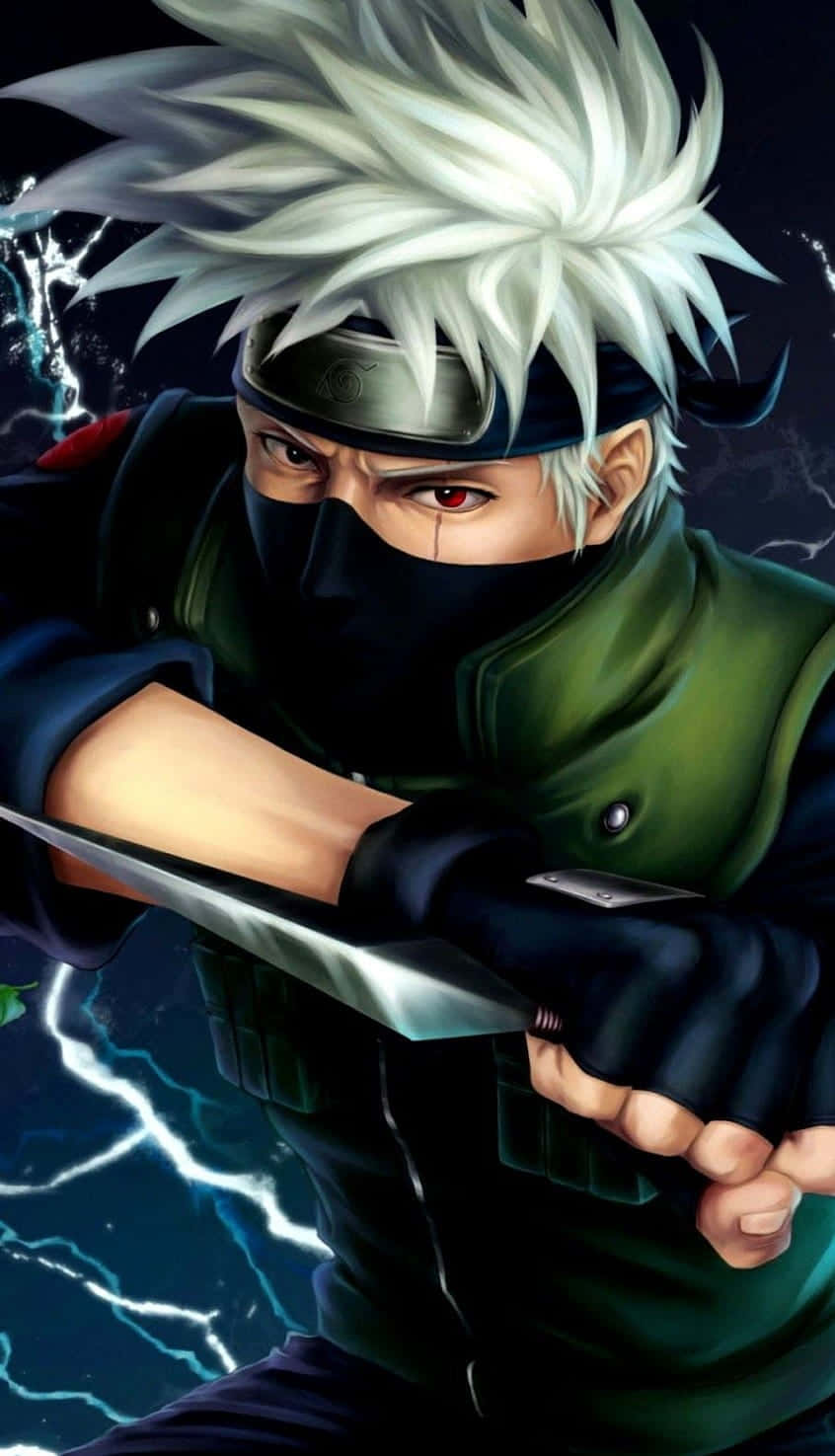 846x1475 Download Android Anime Hatake Kakashi Of The Sharingan Wallpaper