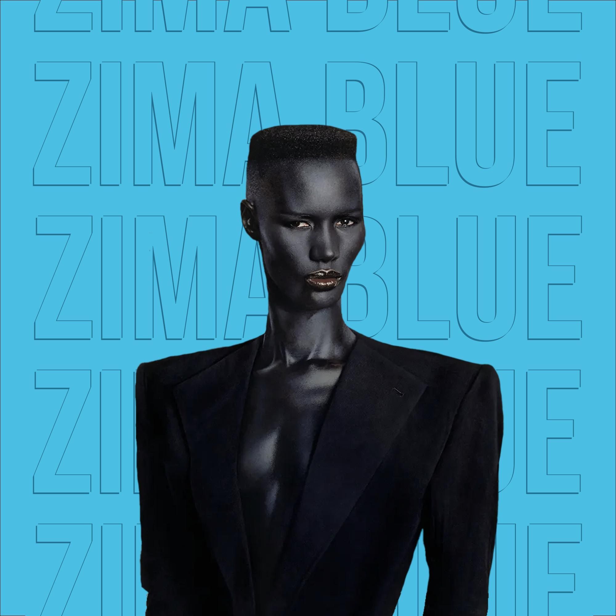 2000x2000 Grace Jones Blue. Grace jones, Creative instagram photo ideas, How to take photo