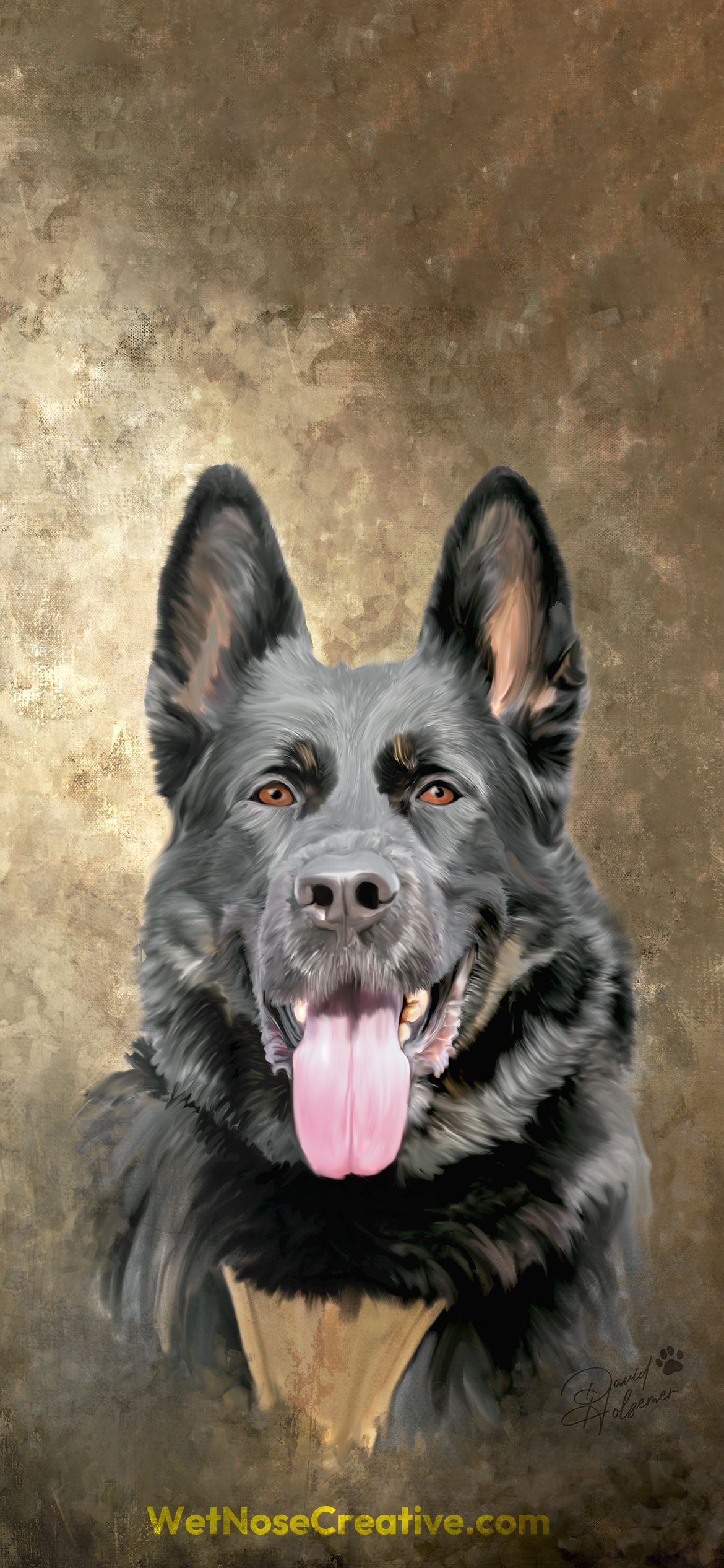 1170x2532 FREE K9 phone background Nose Creative