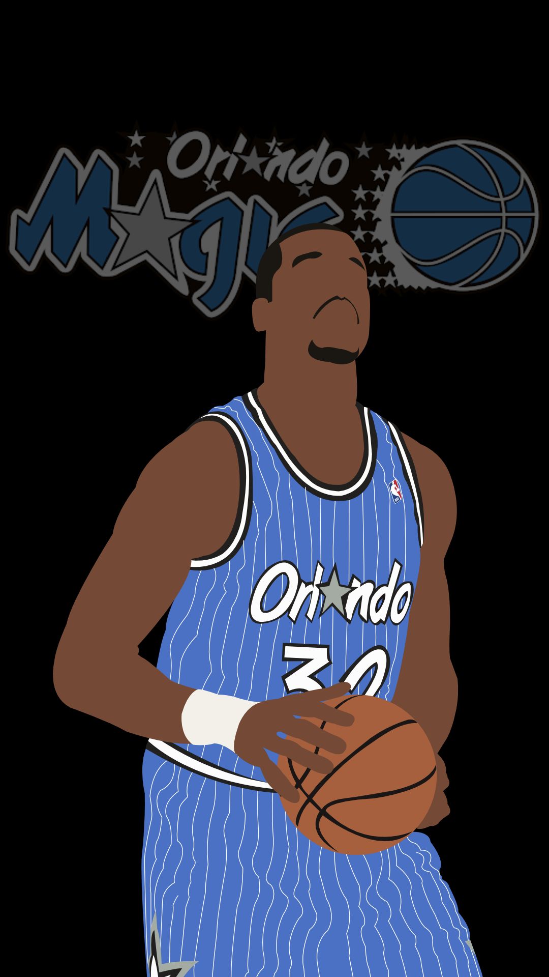 1080x1920 Shaquille O'Neal Wallpaper. Shaquille o'neal, Nba, Nba basketball art