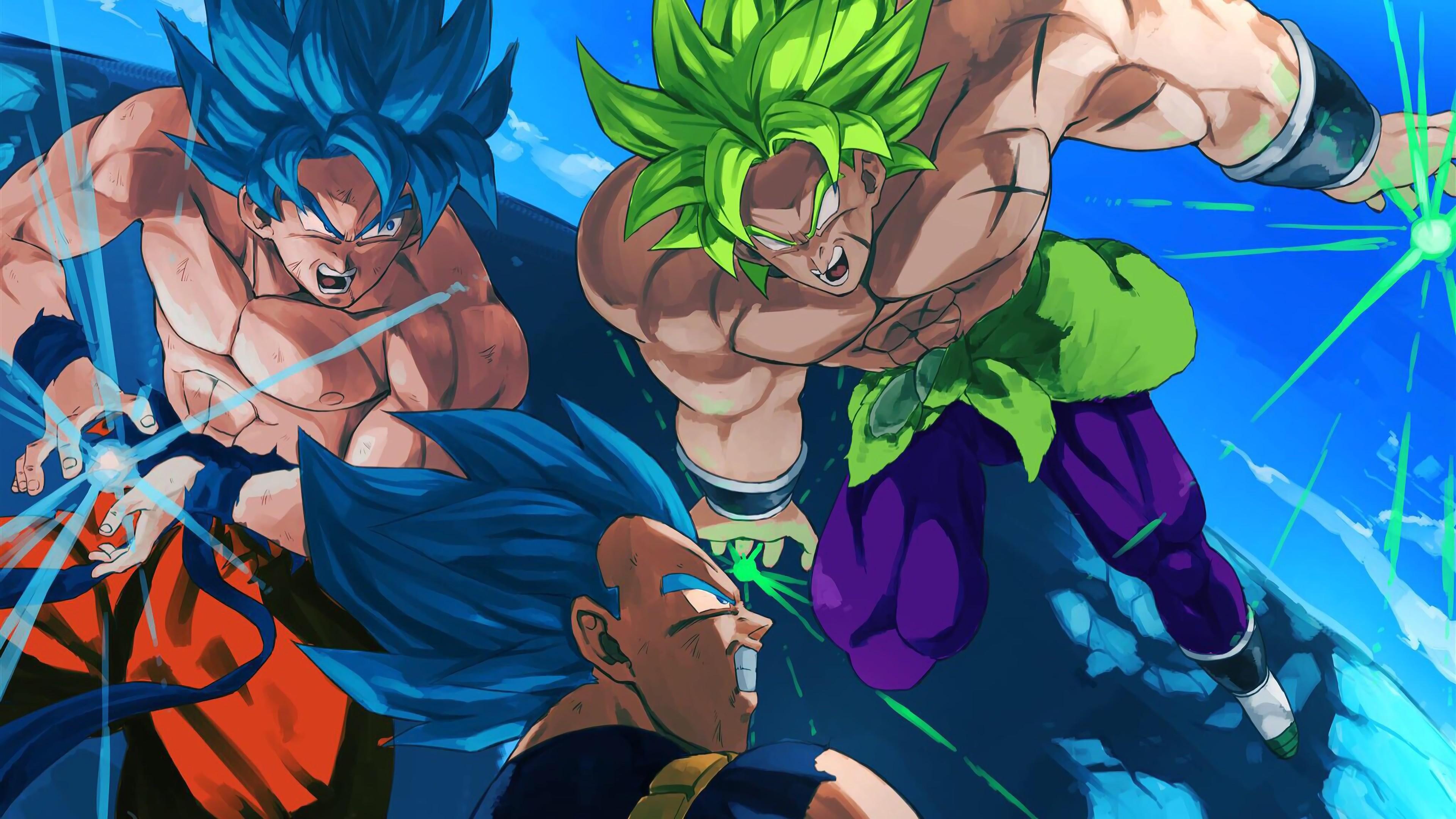 Broly Dragon Ball Super 4K Wallpaper #6.2276