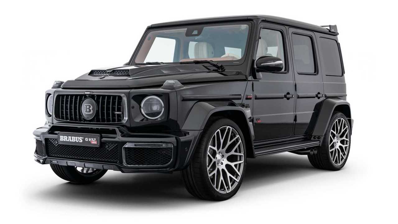 1280x720 Mercedes G Class Gets V12 Engine From Brabus, Packs 888 HP