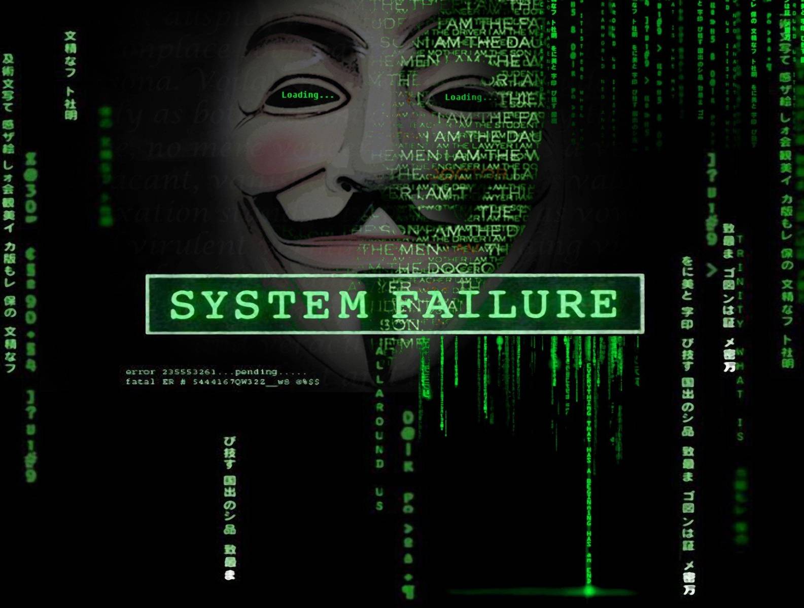 1585x1200 Error Wallpaper