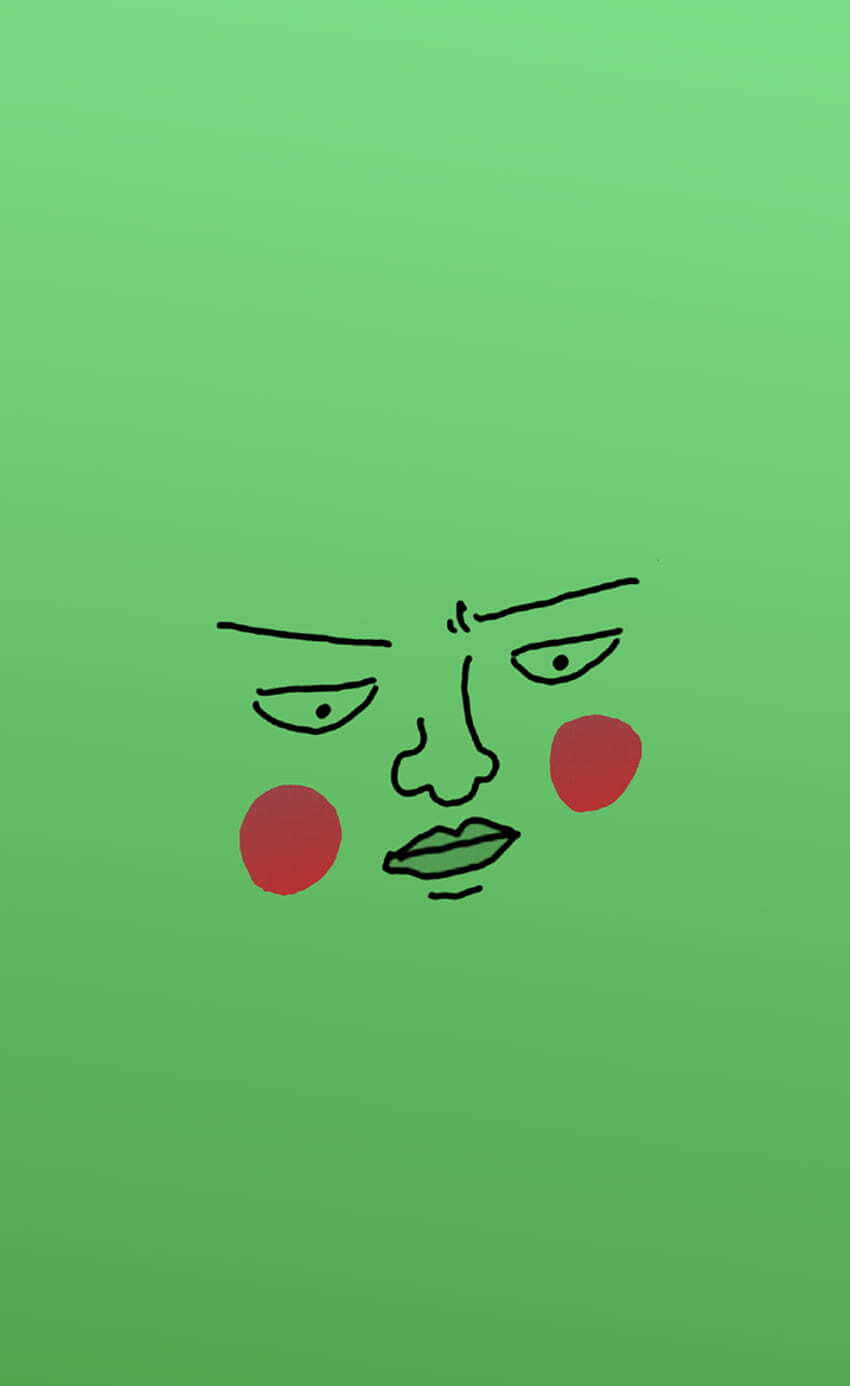 850x1386 Download Powerful and Enigmatic, Ekubo from Mob Psycho 100 Wallpaper