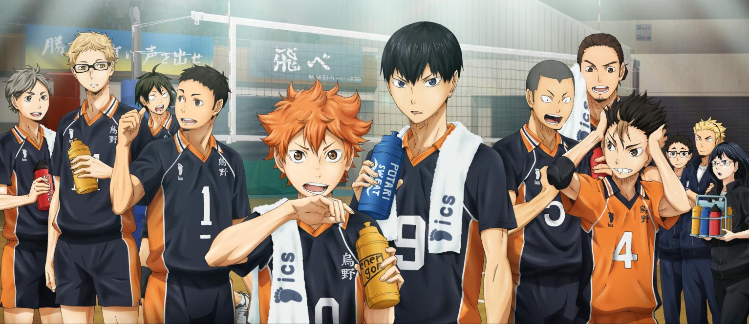 1533x664 Karasuno hình nền