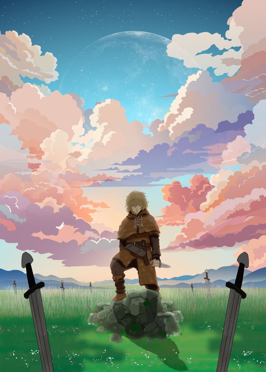 857x1200 vinland saga ' Poster by best art moshper