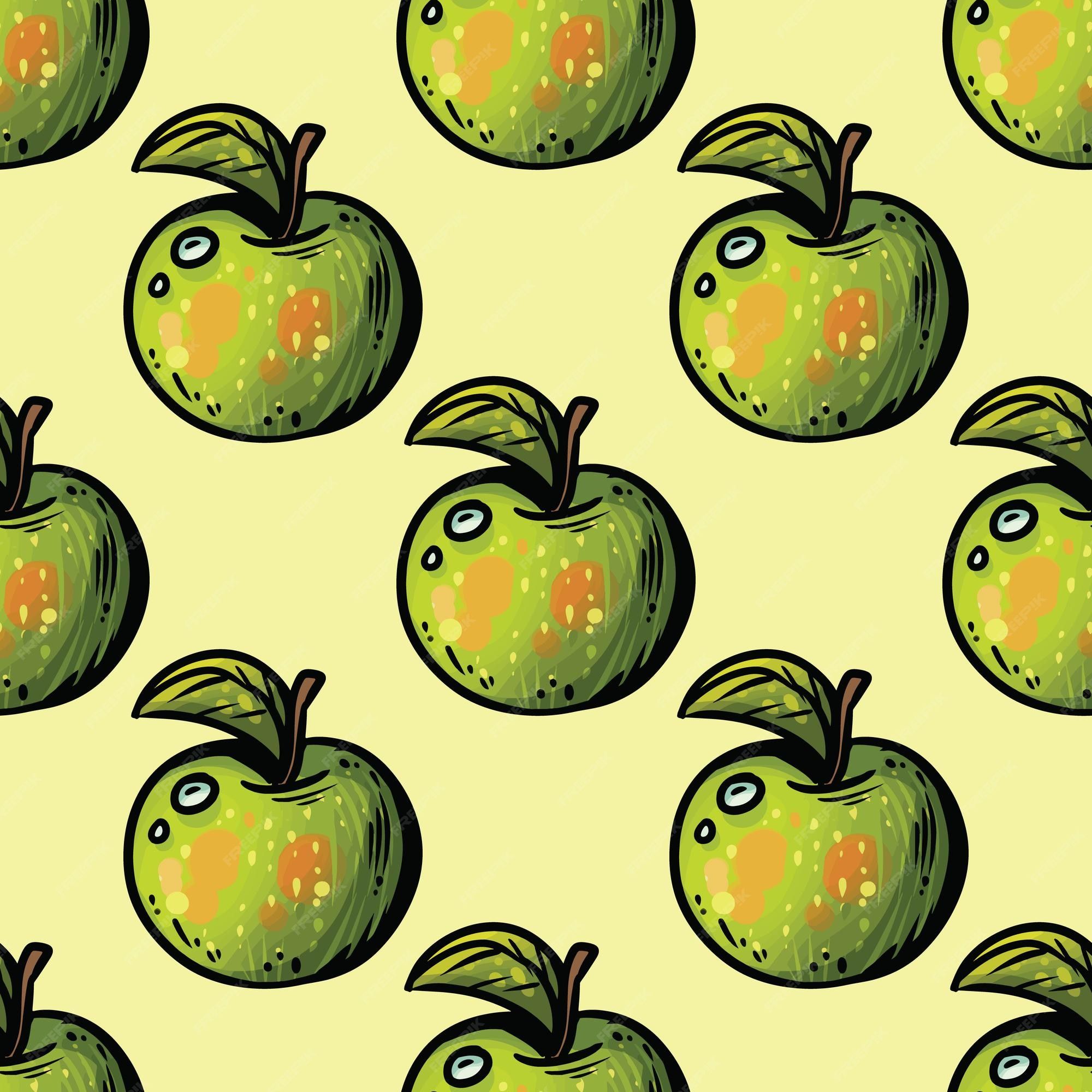 Apple Cartoon Wallpapers - Top Free Apple Cartoon Backgrounds