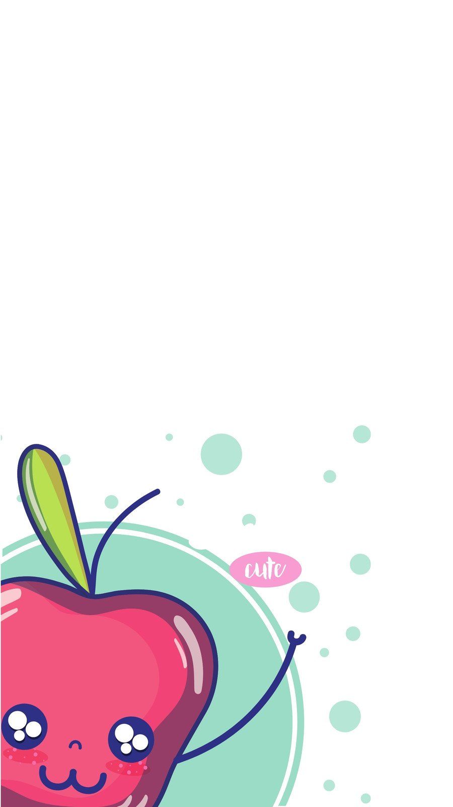 Apple Cartoon Wallpapers - Top Free Apple Cartoon Backgrounds