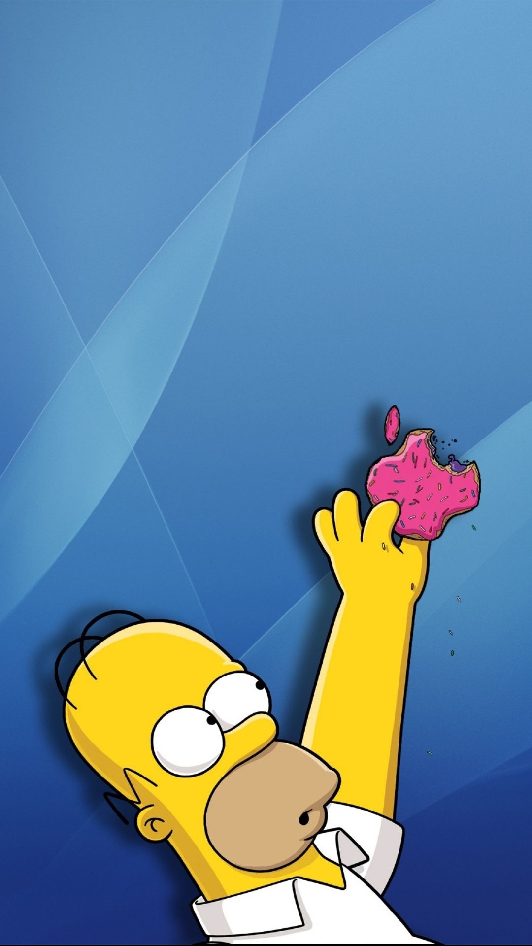 1080x1920 Mobile wallpaper: Homer Simpson, Tv Show, Apple Inc, The Simpsons, 1084589 download the picture for free