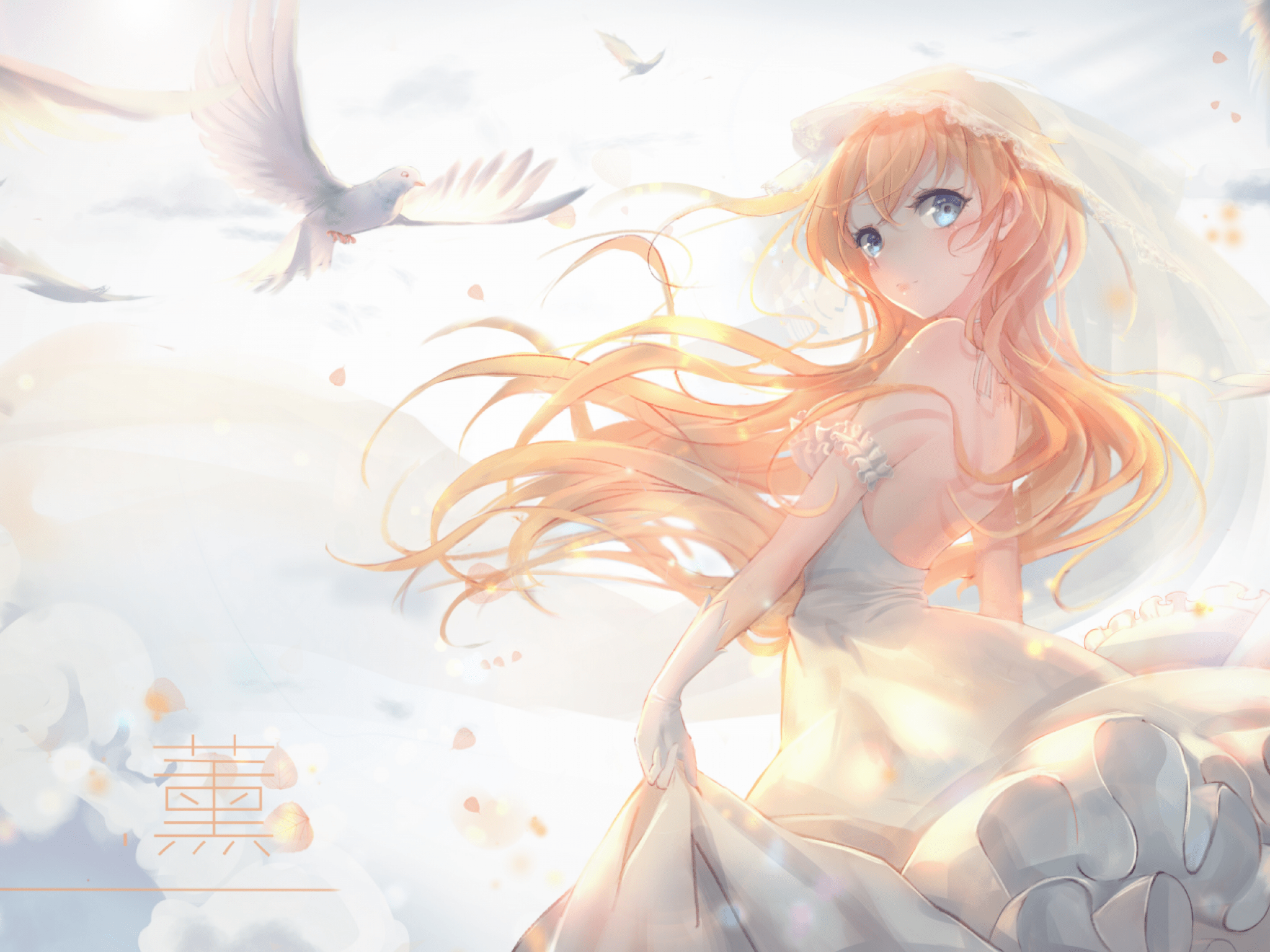 Best of Kaori Miyazono Wallpapers -2048x1536 Download 2048x1536 Shigatsu Wa Kimi No Uso, Miyazono Kaori, Wedding