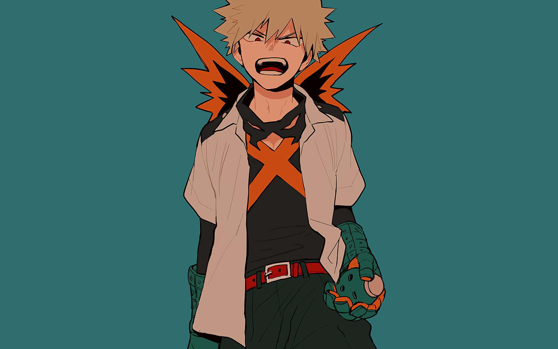 1920x1200 Bakugou Aesthetic Desktop Wallpaper