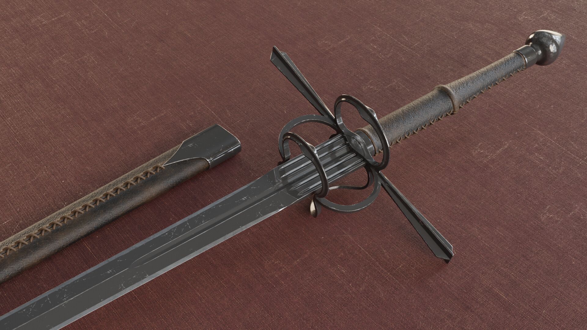 1920x1080 ArtOfKarlB Handed Long Sword