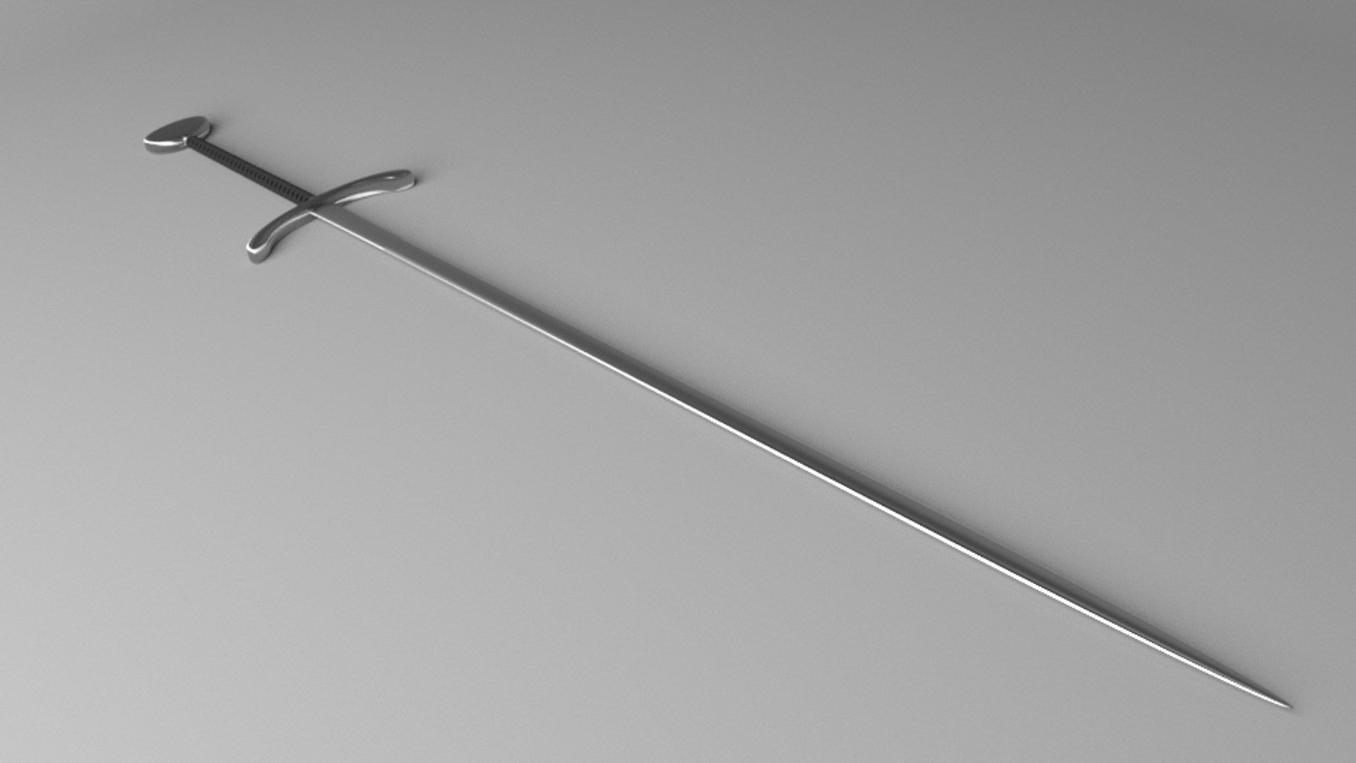 1920x1080 3D long sword 4 model