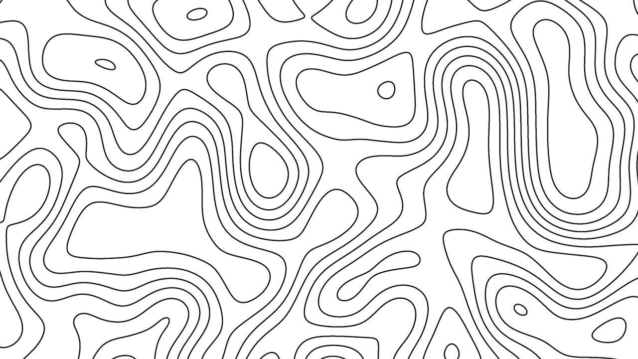 Black and White Topo Wallpapers - Top Free Black and White Topo