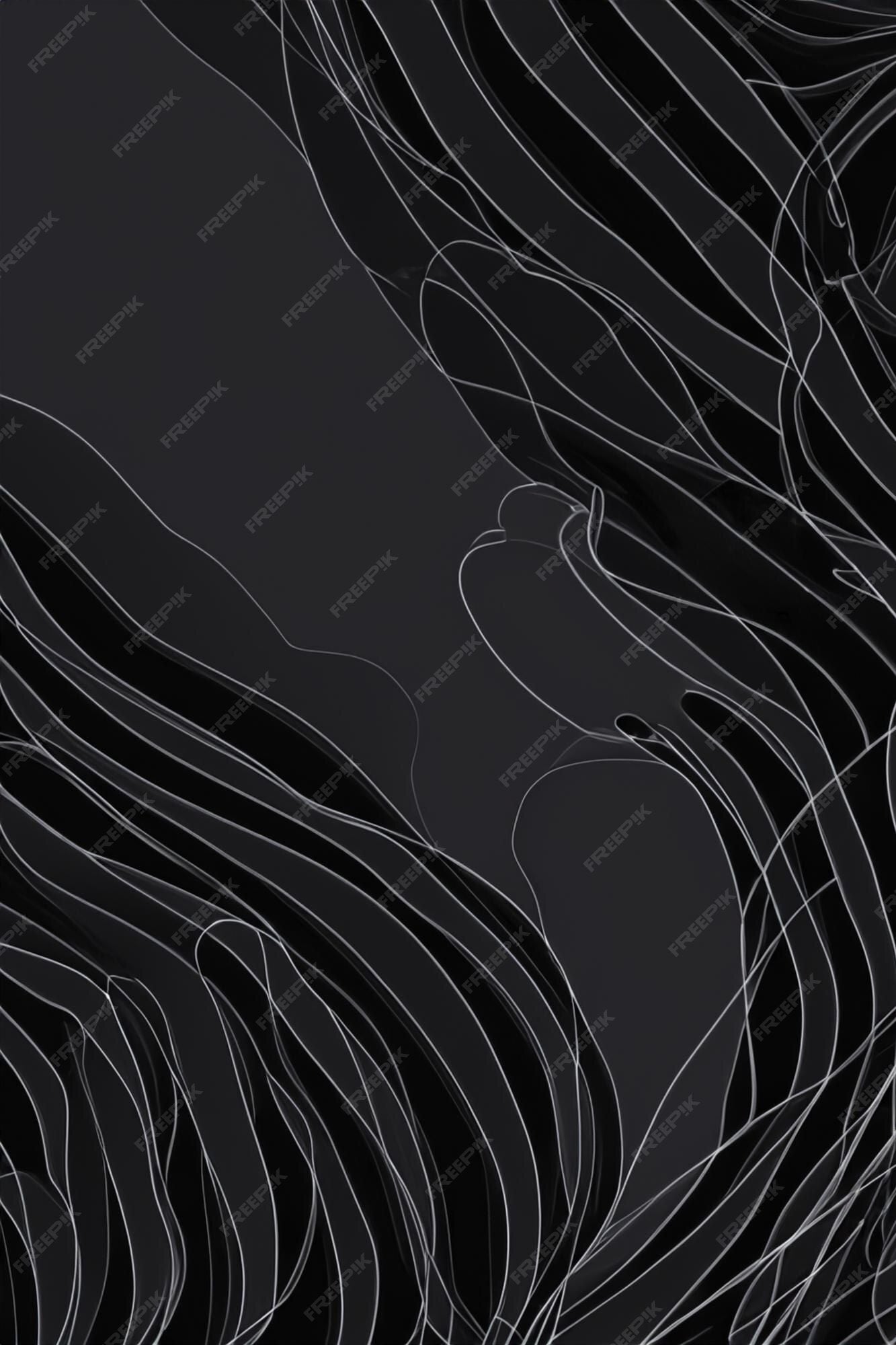 1333x2000 Black Topographic Picture