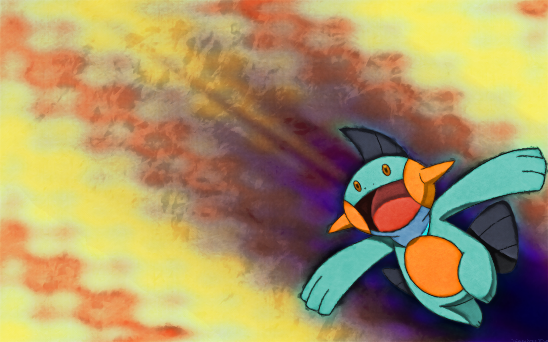 1920x1200 Marshtomp (Pokémon) HD Wallpaper and Background