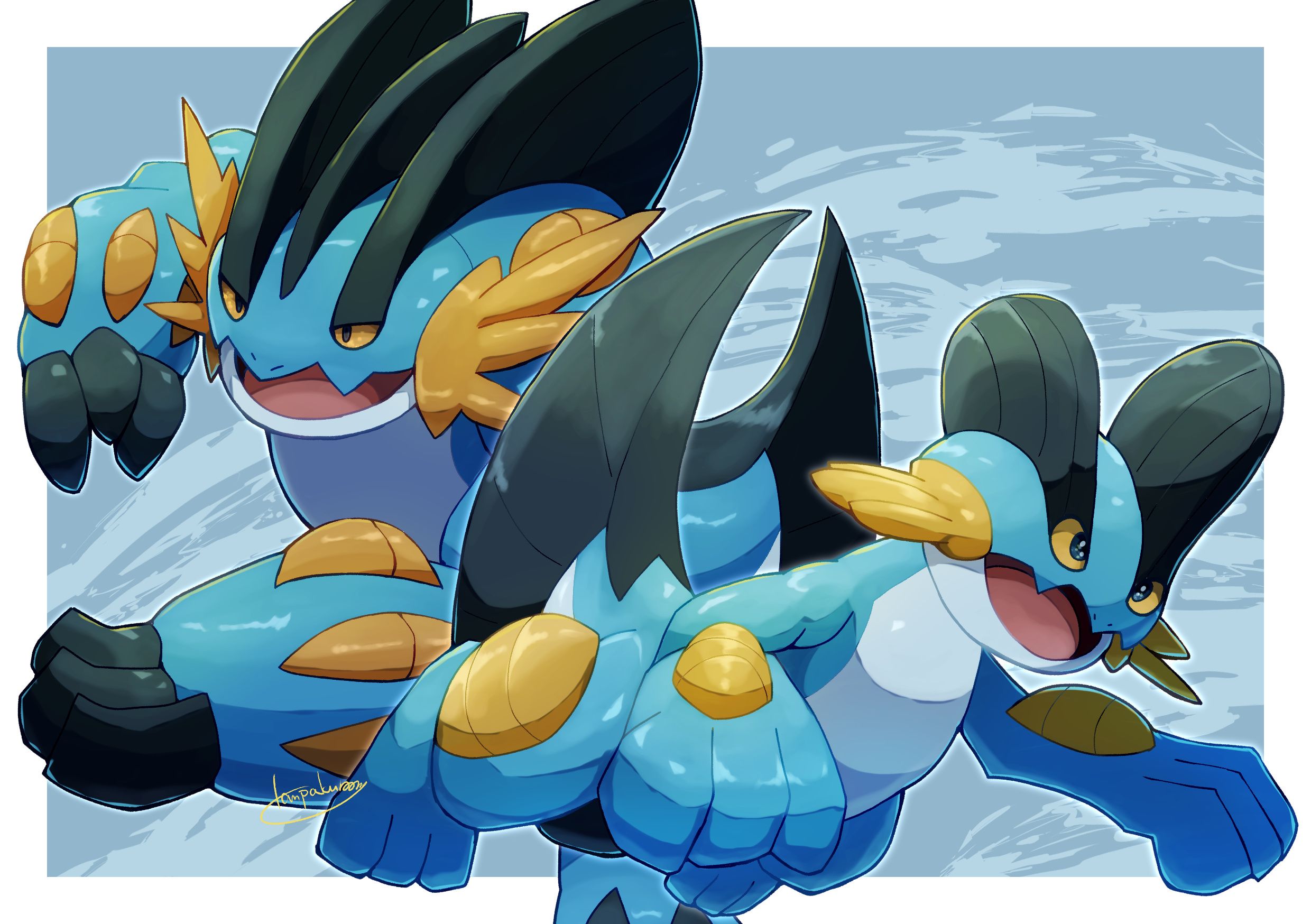 2480x1748 Swampert (Pokémon) HD Wallpaper and Background