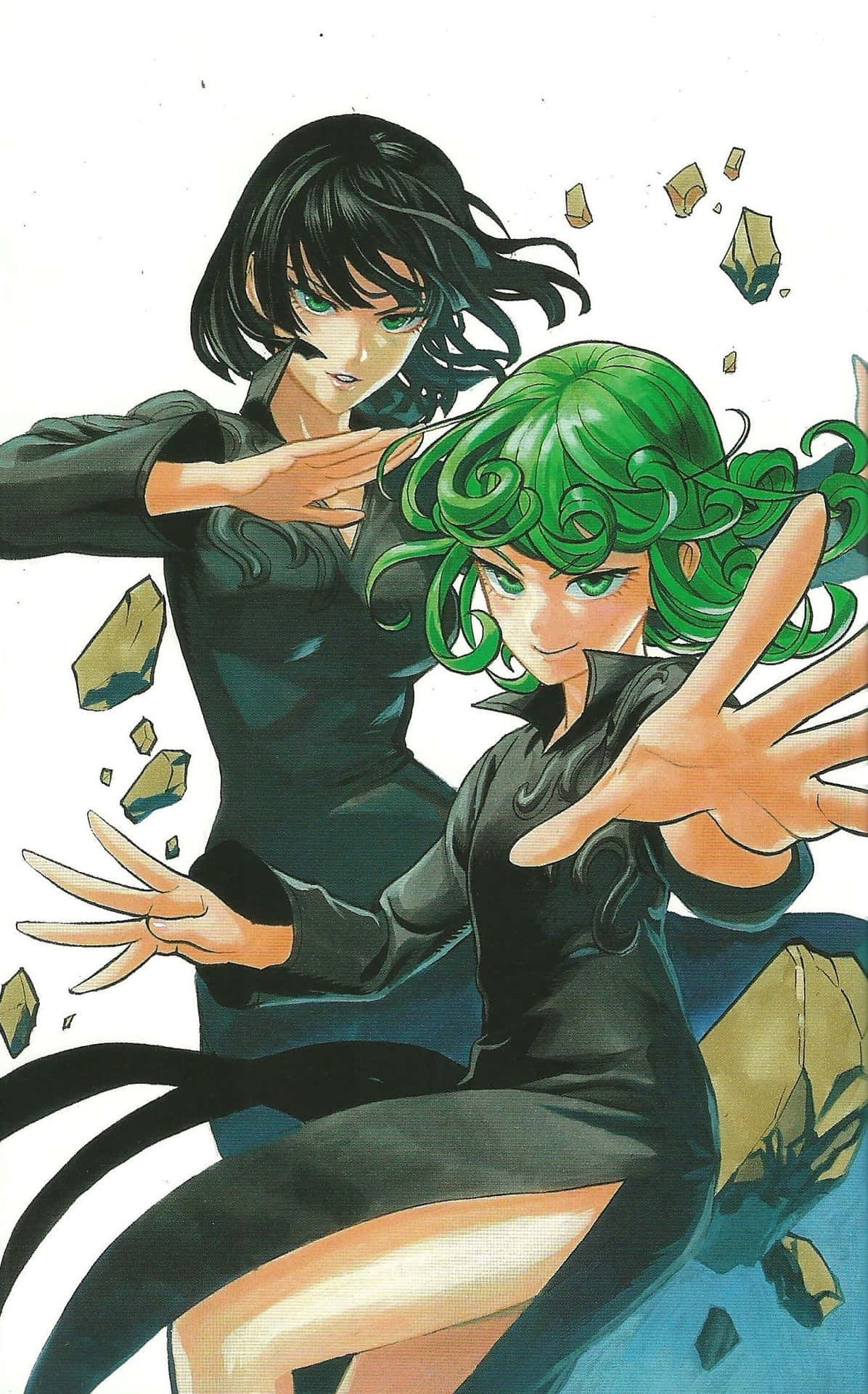 1196x1920 Download Fubuki: One Punch Man's Blizzard of Hell Wallpaper