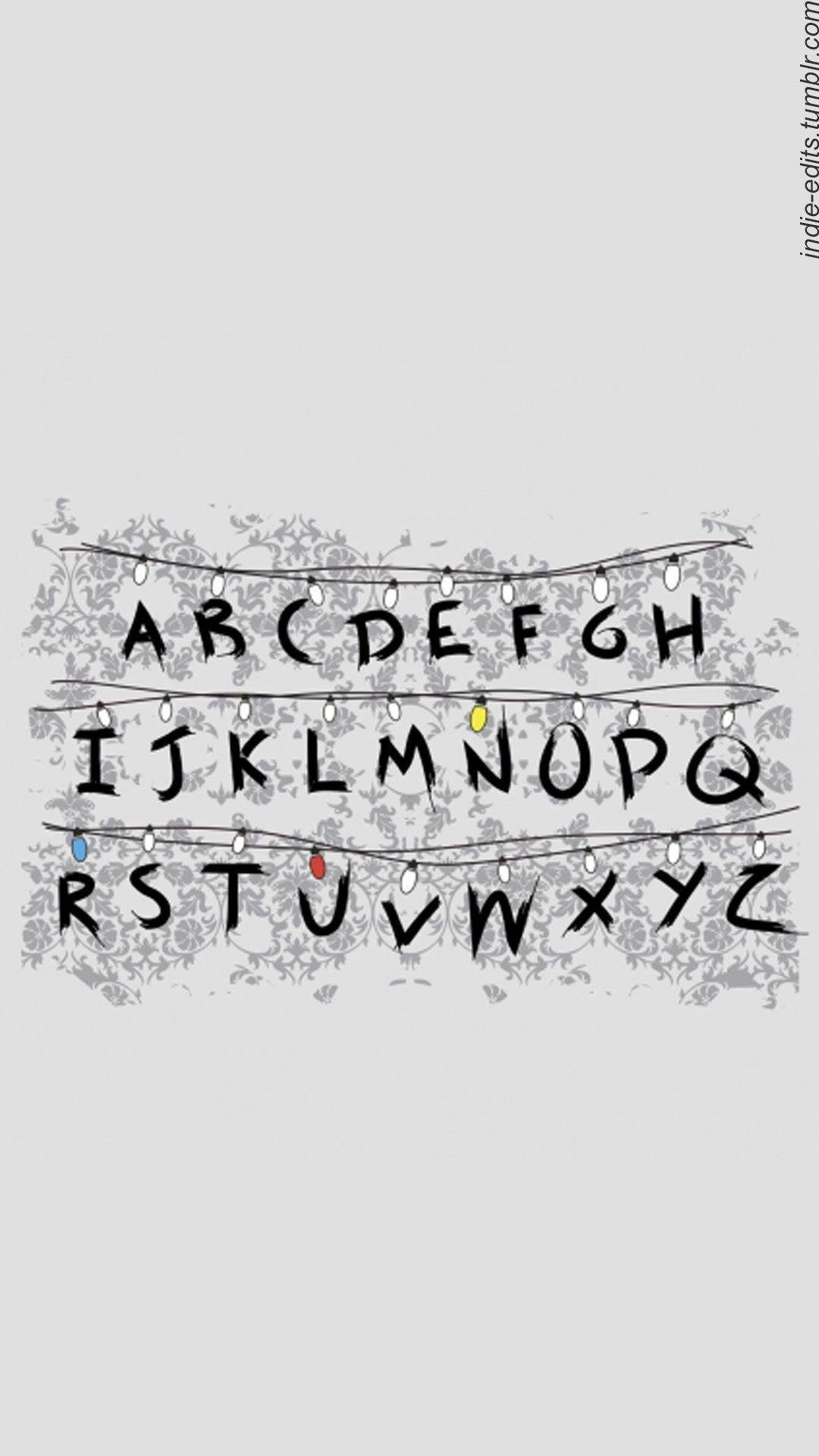 1080x1920 Download English Alphabet Tumblr Aesthetic Wallpaper