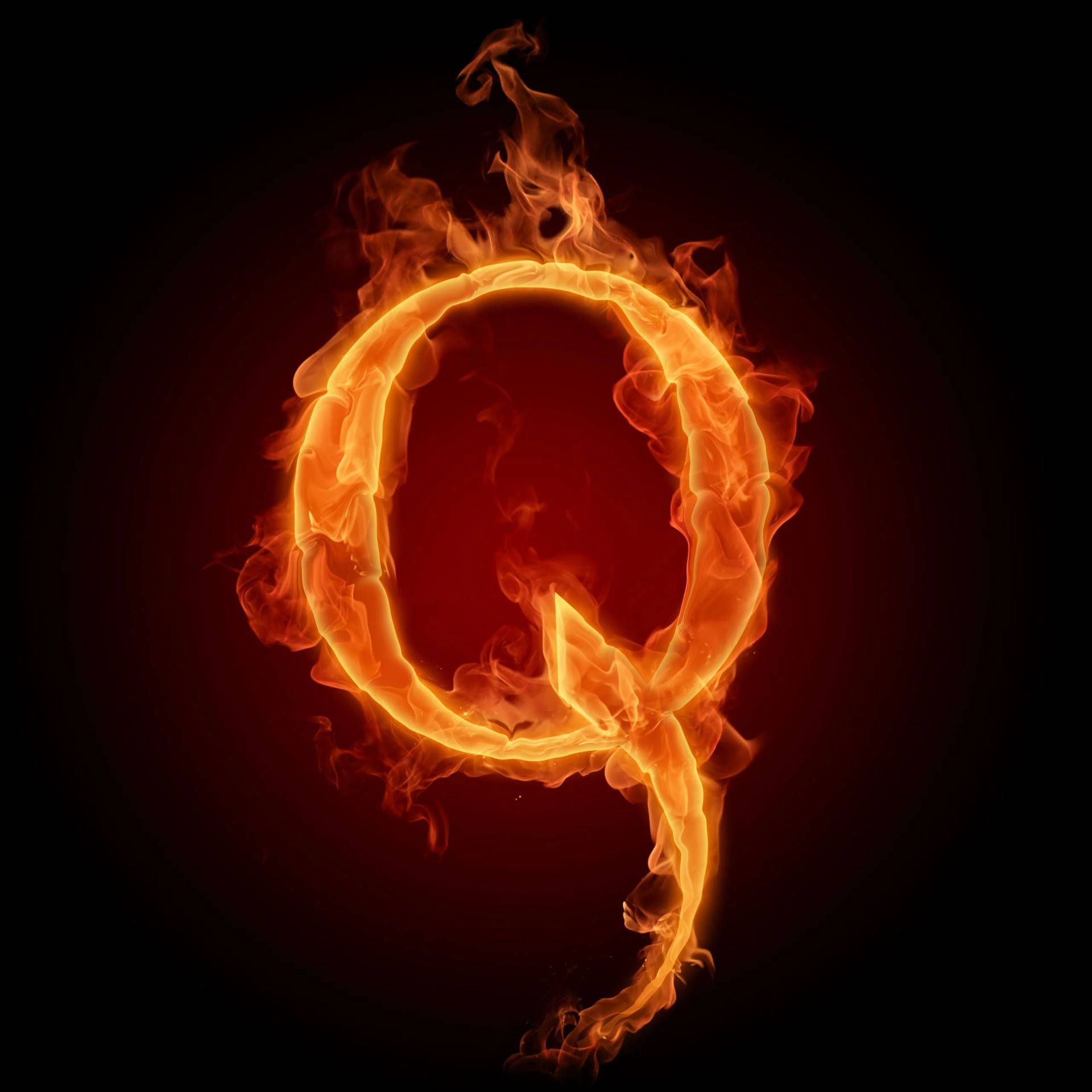 1920x1920 Letter Q Wallpaper