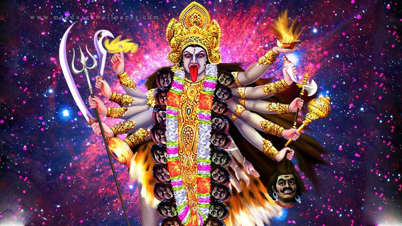 1366x768 Bhadrakali Wallpaper