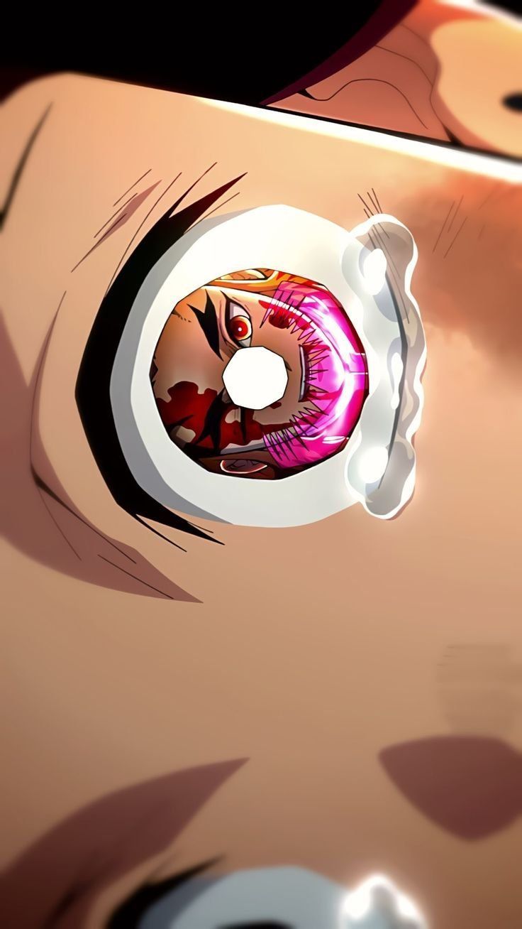 Demon Slayer Eyes Wallpapers Top Free Demon Slayer Eyes Backgrounds